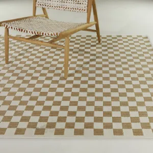 Rupert Checkered Patio Indoor/Outdoor Area Rug