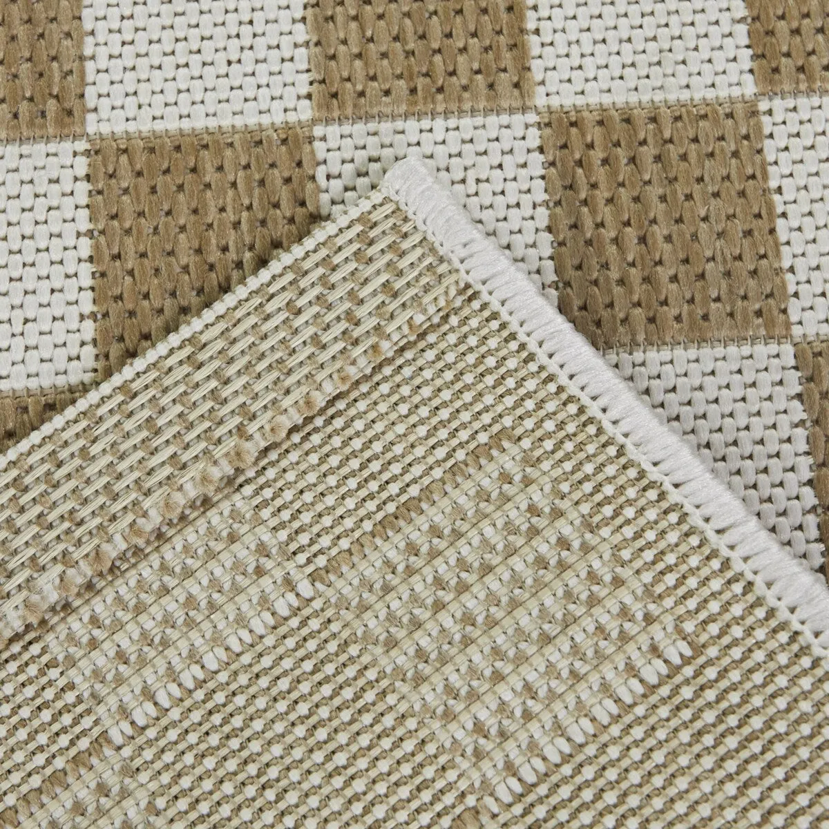Rupert Checkered Patio Indoor/Outdoor Area Rug