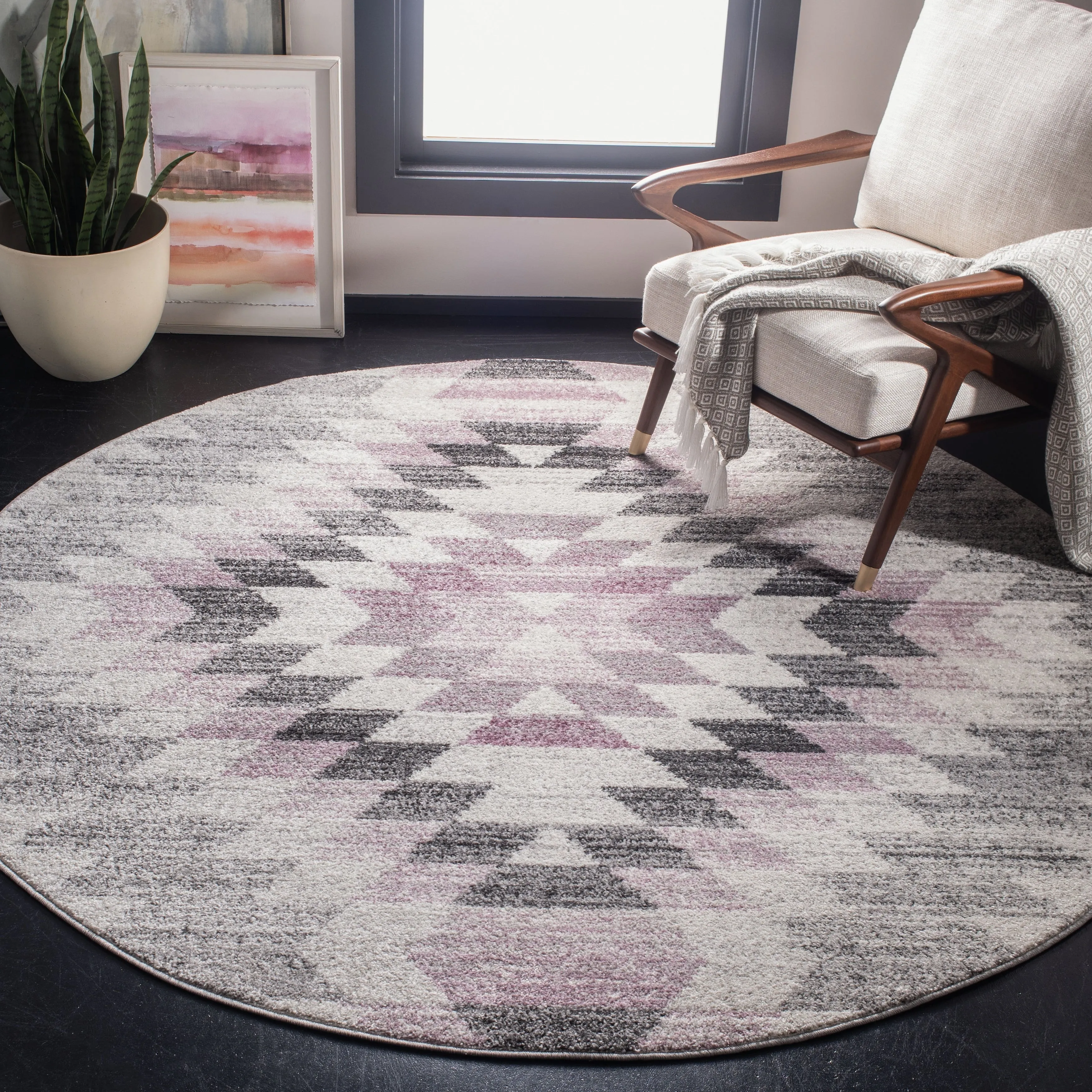SAFAVIEH Adirondack Gjylferije Rustic Boho Tribal Rug