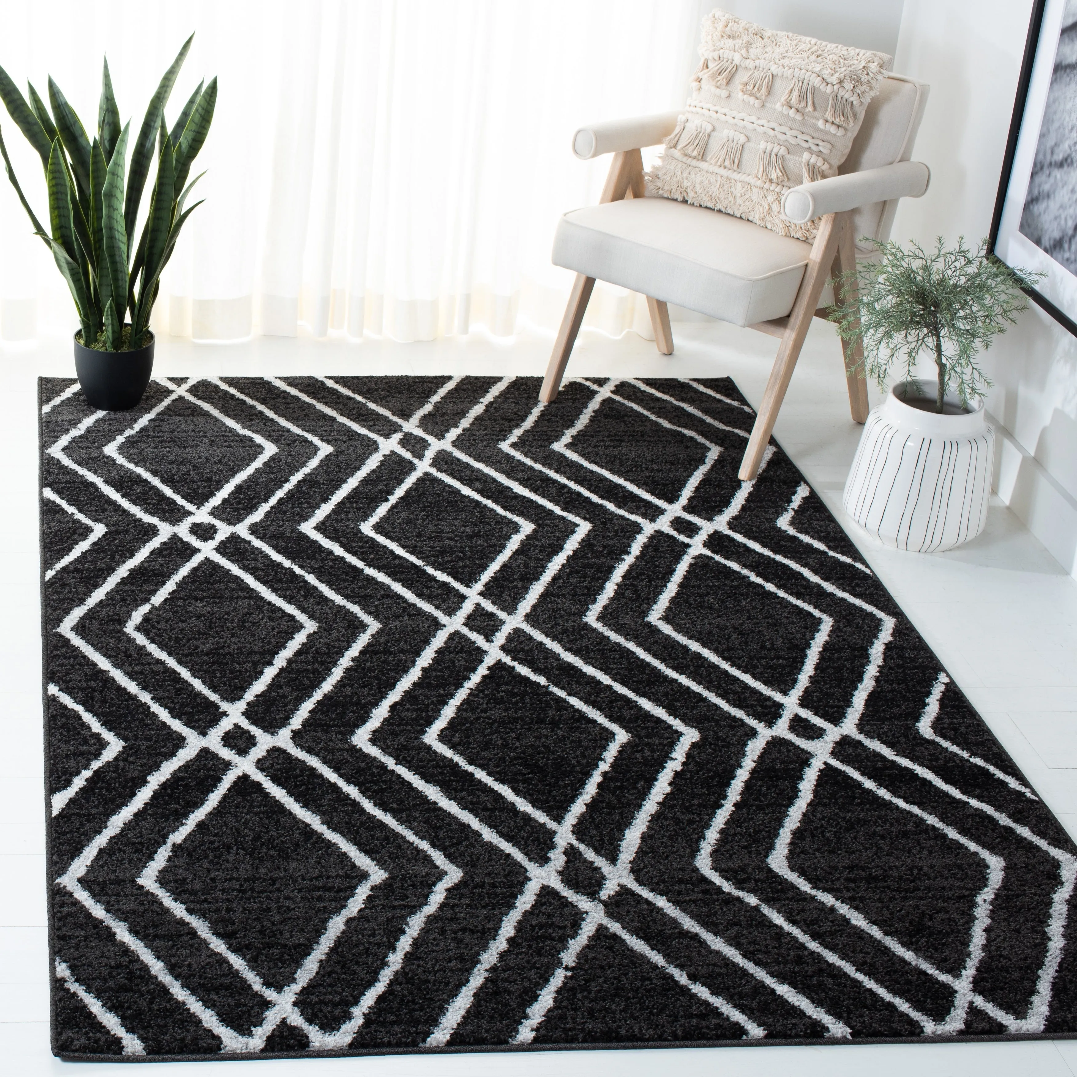 SAFAVIEH Adirondack Konstantin Modern Geometric Rug