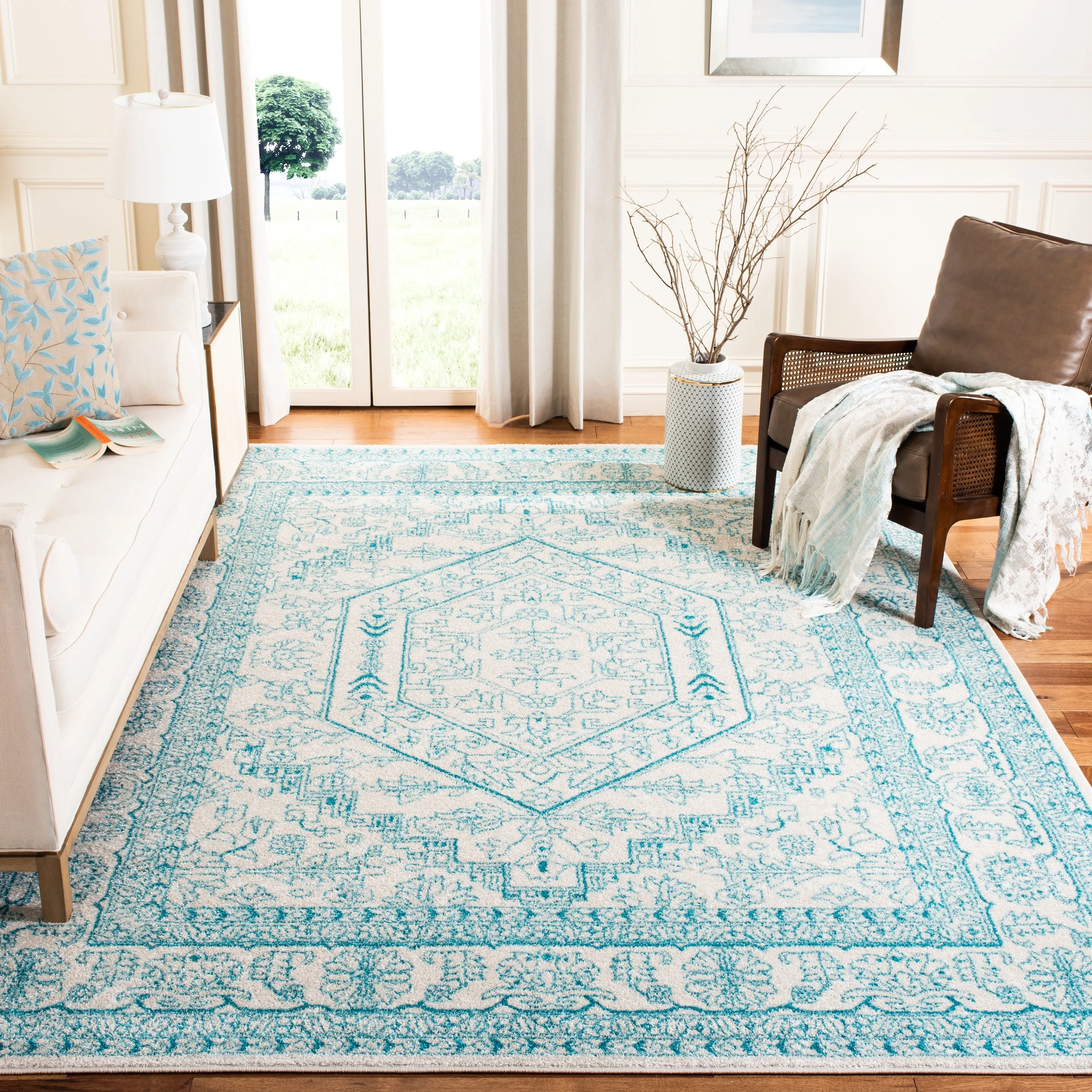 SAFAVIEH Adirondack Sian Rustic Oriental Medallion Rug