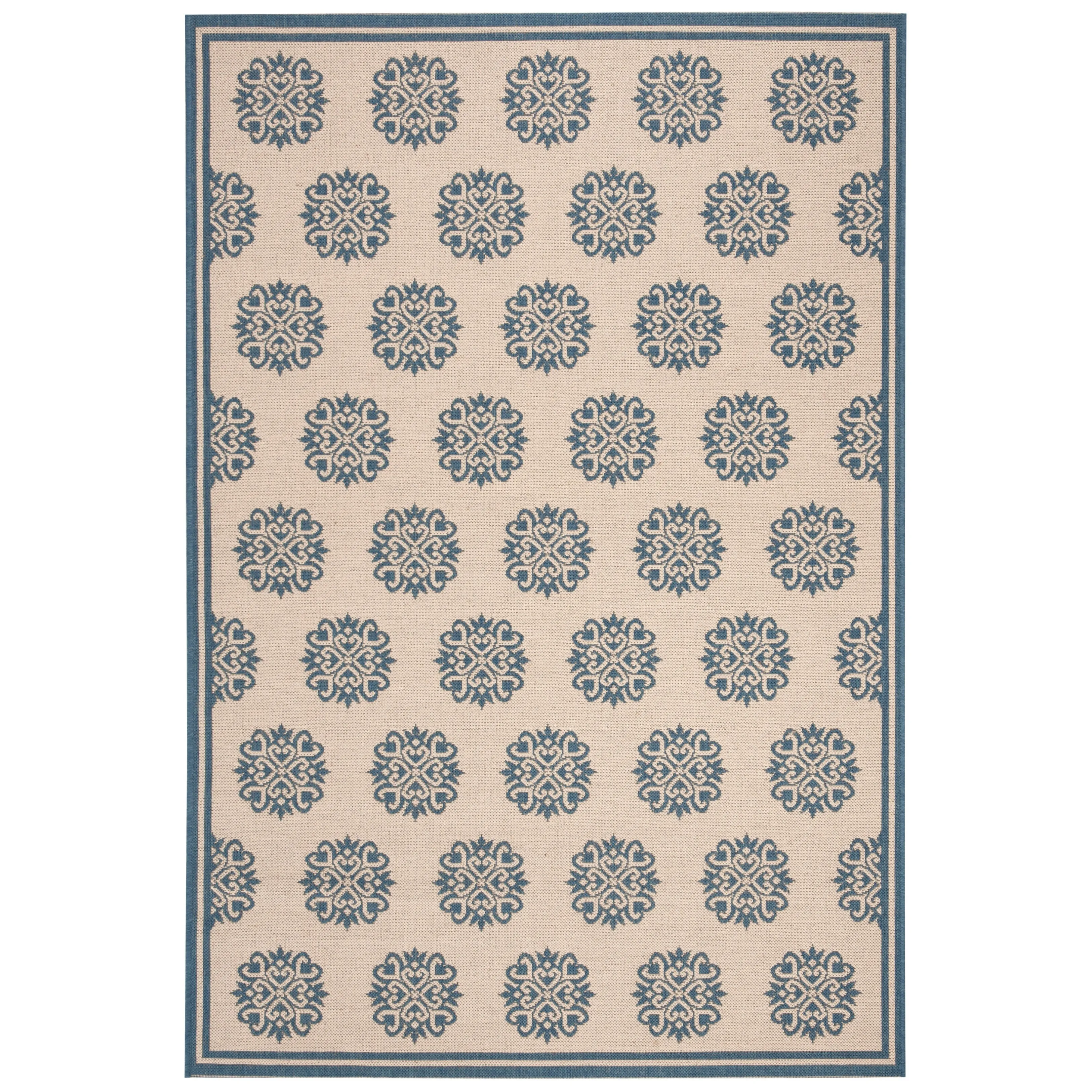 SAFAVIEH Beach House Indoor/ Outdoor Waterproof Patio Backyard Rug
