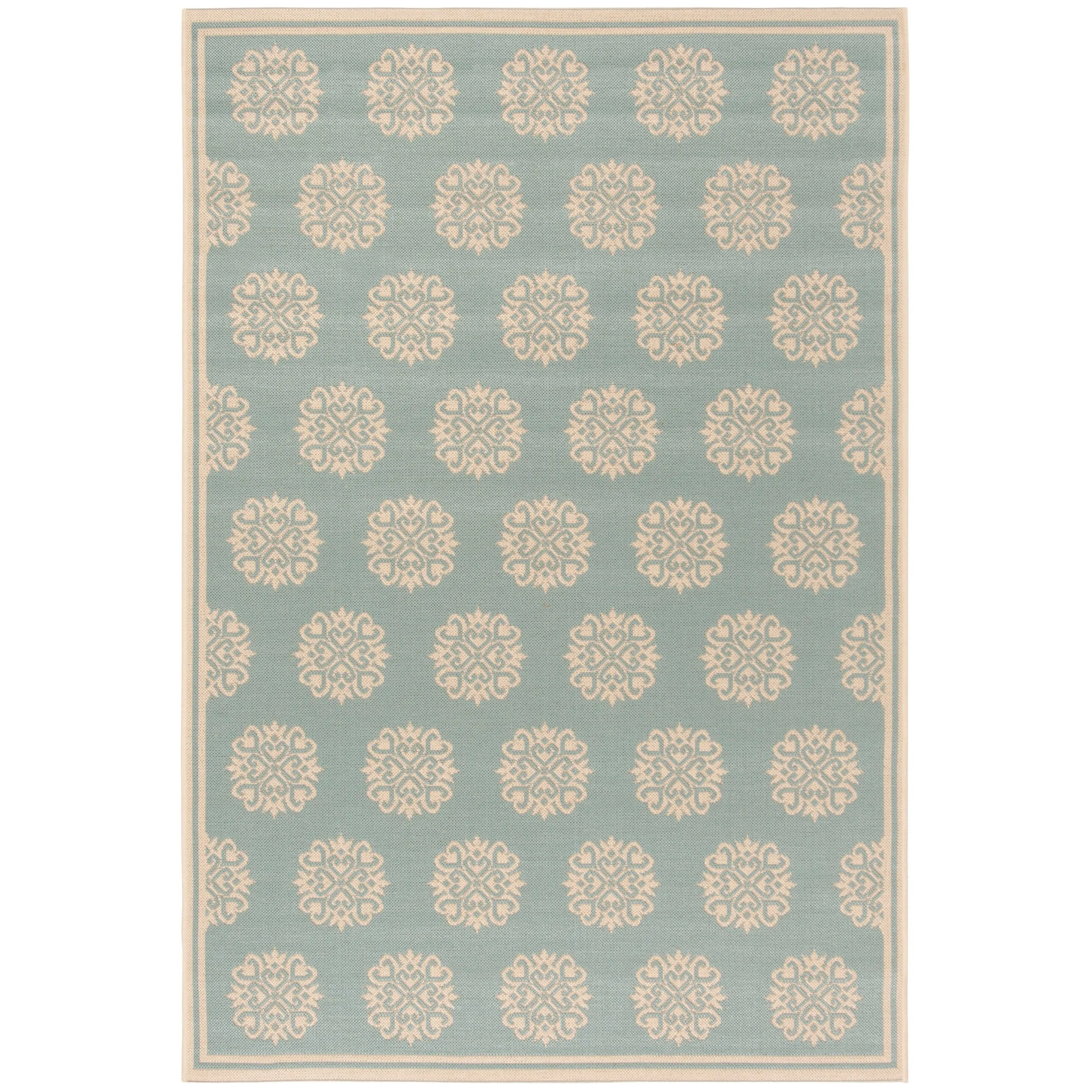 SAFAVIEH Beach House Indoor/ Outdoor Waterproof Patio Backyard Rug