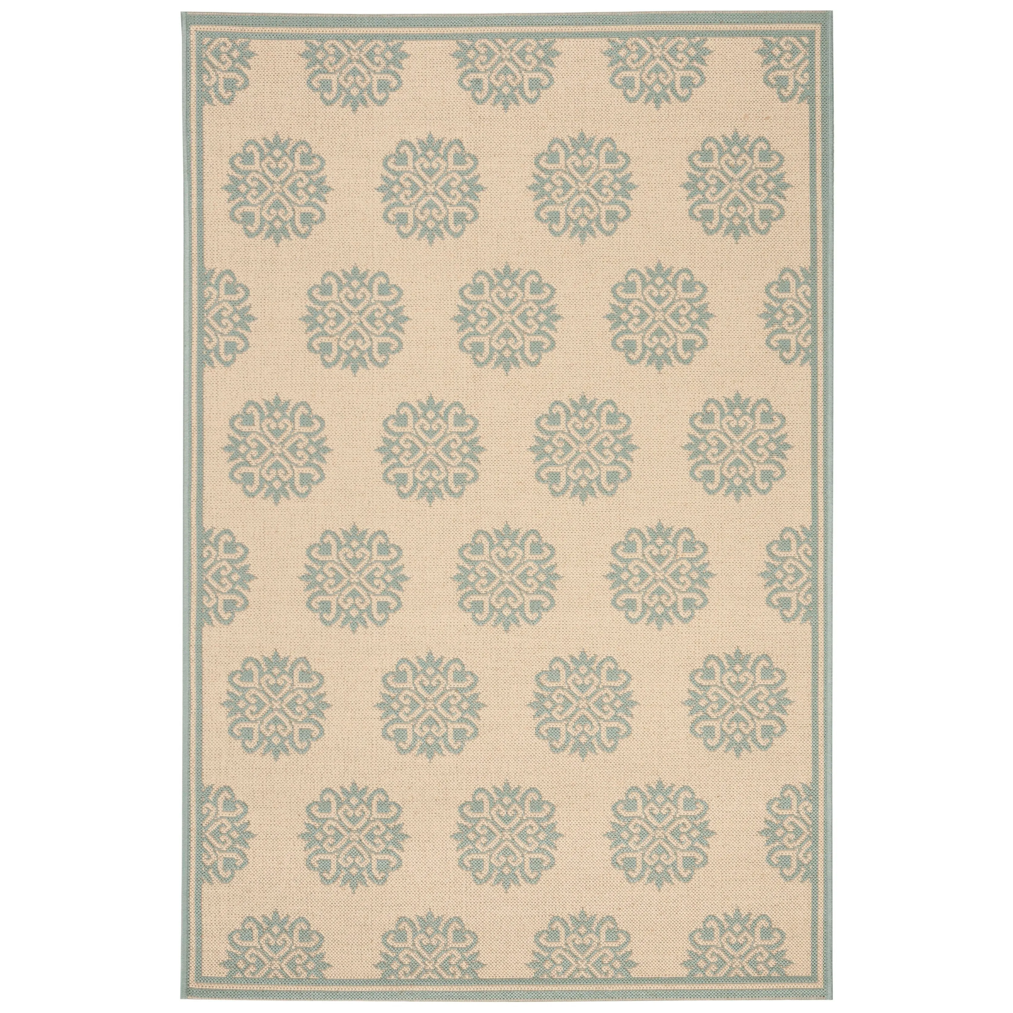 SAFAVIEH Beach House Indoor/ Outdoor Waterproof Patio Backyard Rug