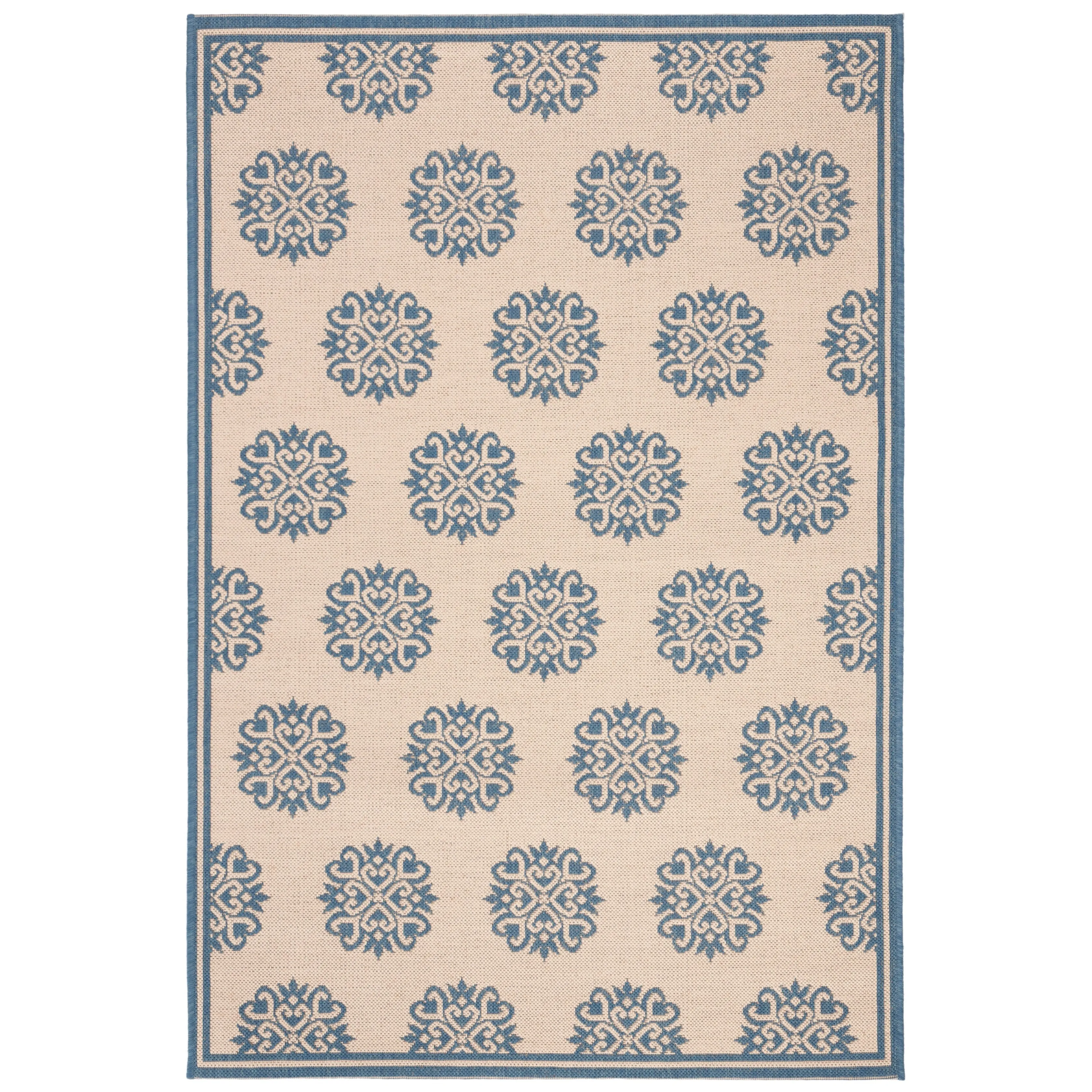 SAFAVIEH Beach House Indoor/ Outdoor Waterproof Patio Backyard Rug