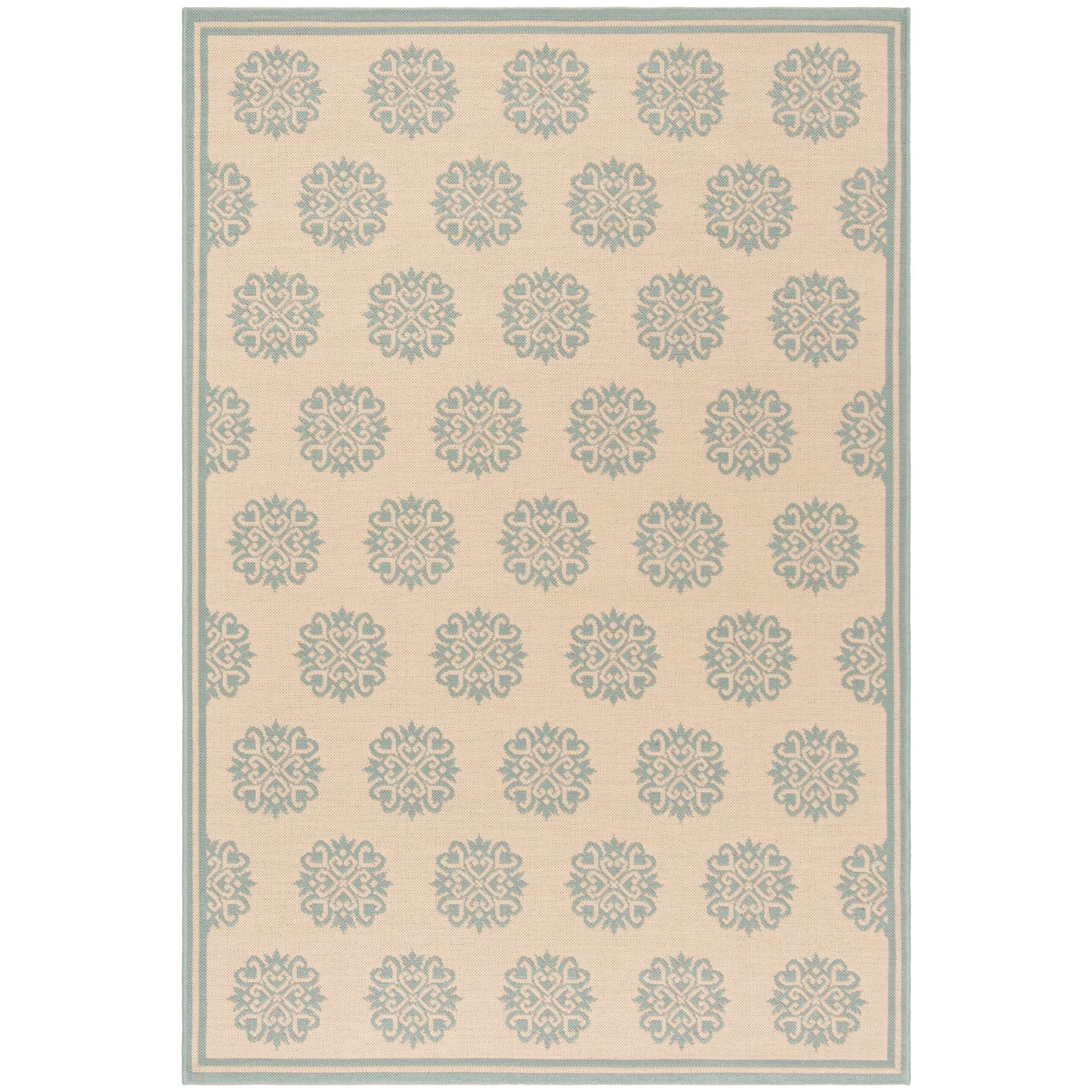 SAFAVIEH Beach House Indoor/ Outdoor Waterproof Patio Backyard Rug