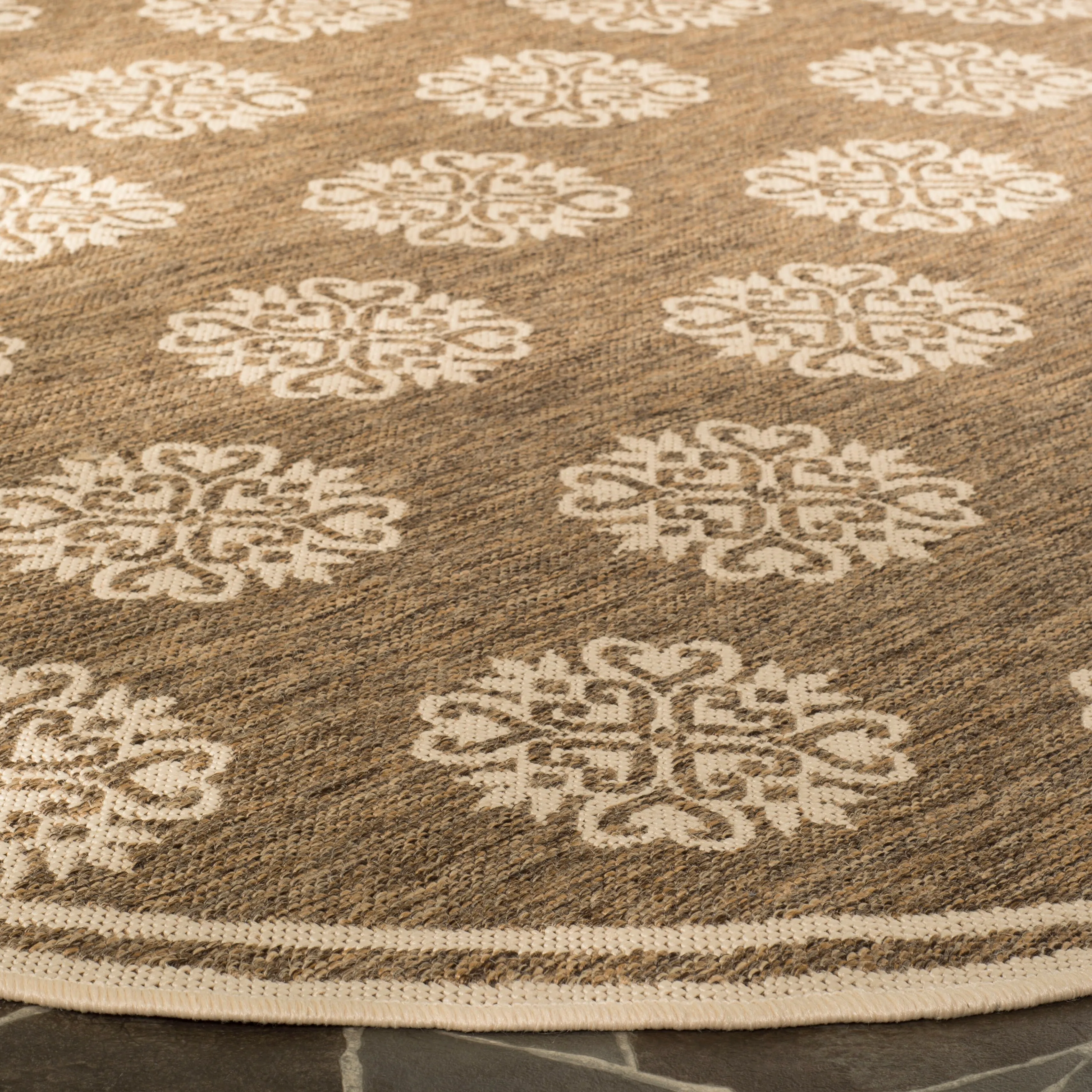 SAFAVIEH Beach House Indoor/ Outdoor Waterproof Patio Backyard Rug