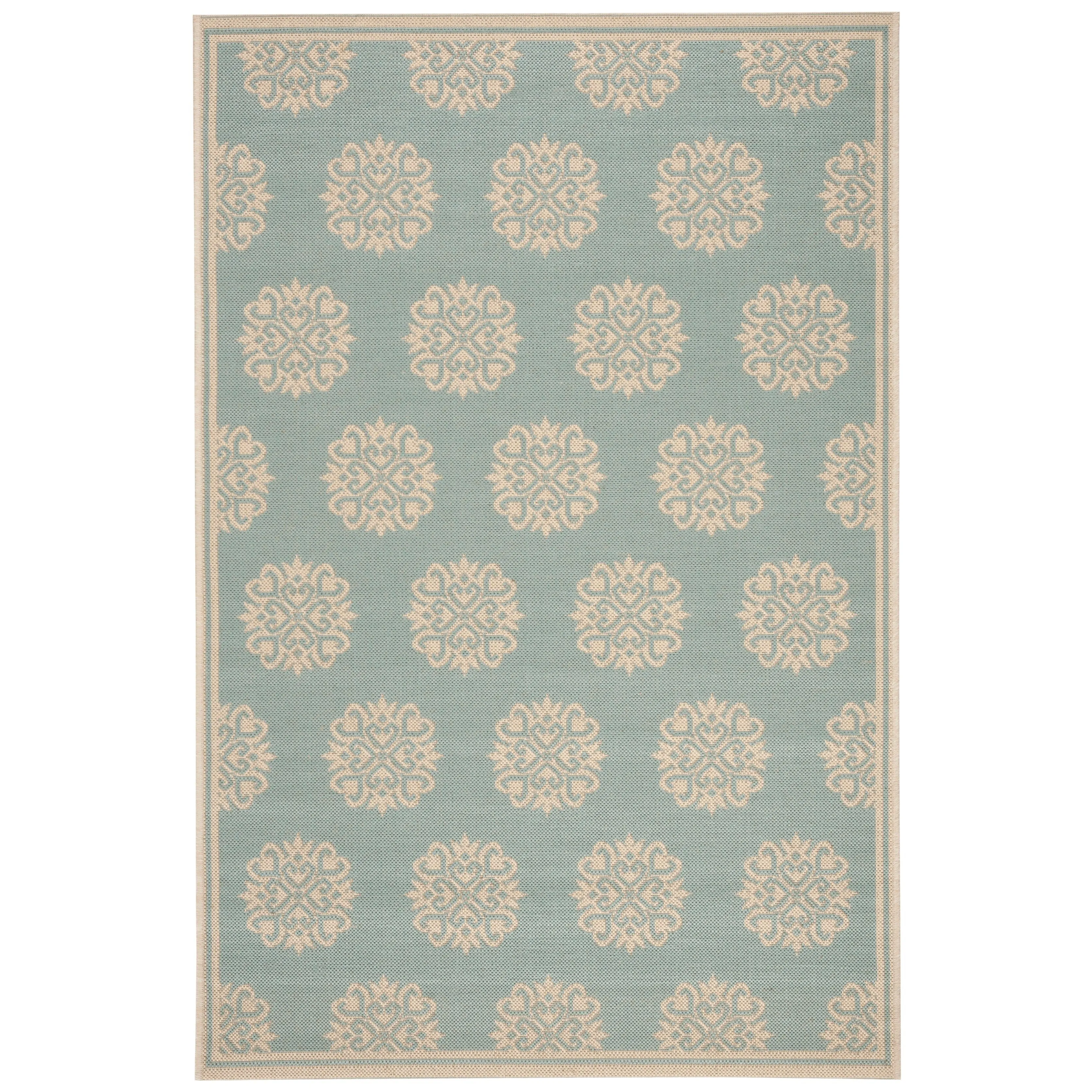 SAFAVIEH Beach House Indoor/ Outdoor Waterproof Patio Backyard Rug
