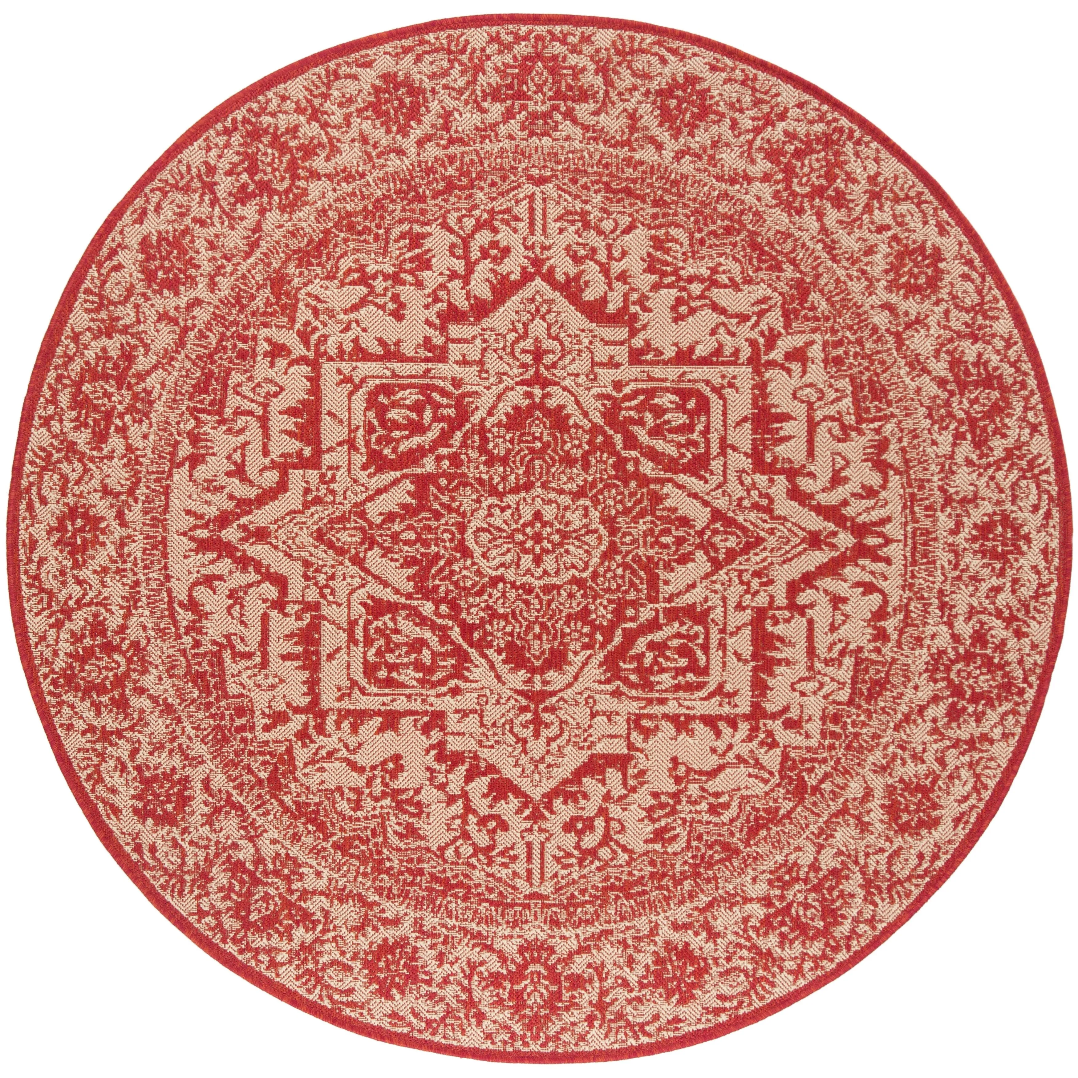 SAFAVIEH Beach House Pouline Indoor/ Outdoor Waterproof Patio Backyard Rug