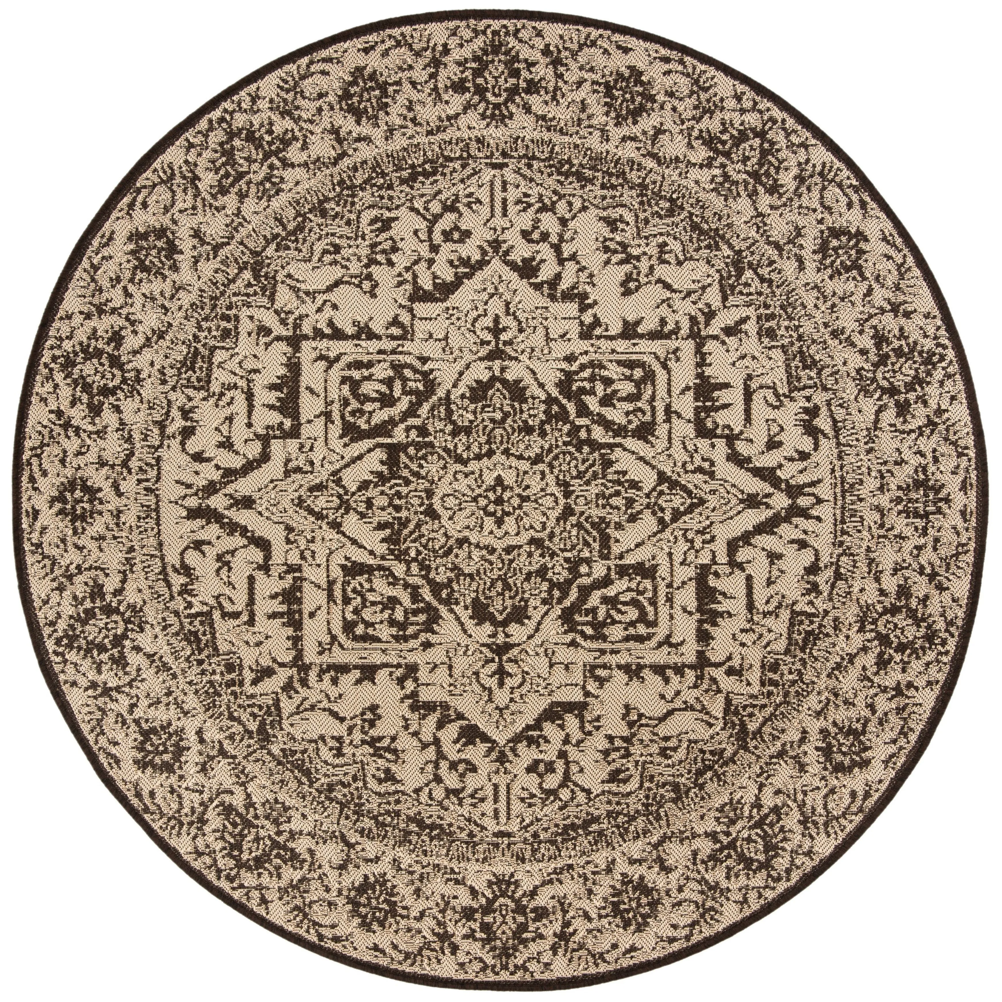 SAFAVIEH Beach House Pouline Indoor/ Outdoor Waterproof Patio Backyard Rug