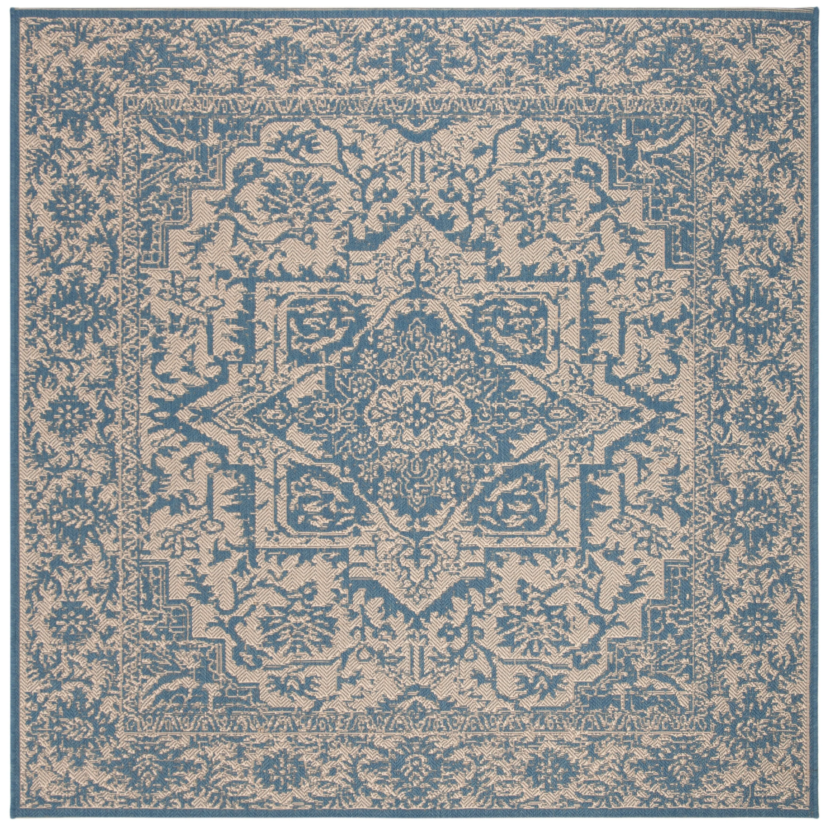 SAFAVIEH Beach House Pouline Indoor/ Outdoor Waterproof Patio Backyard Rug