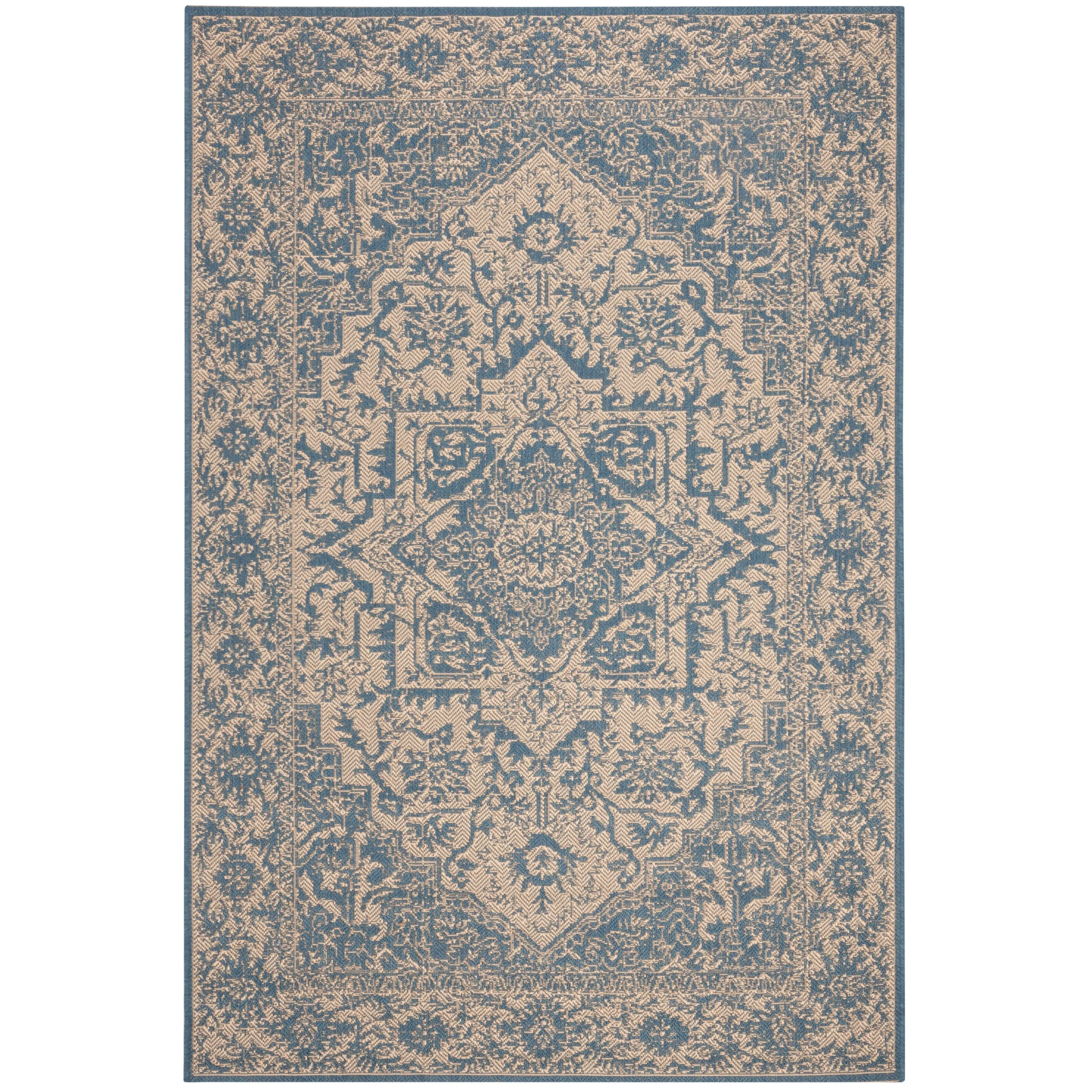 SAFAVIEH Beach House Pouline Indoor/ Outdoor Waterproof Patio Backyard Rug