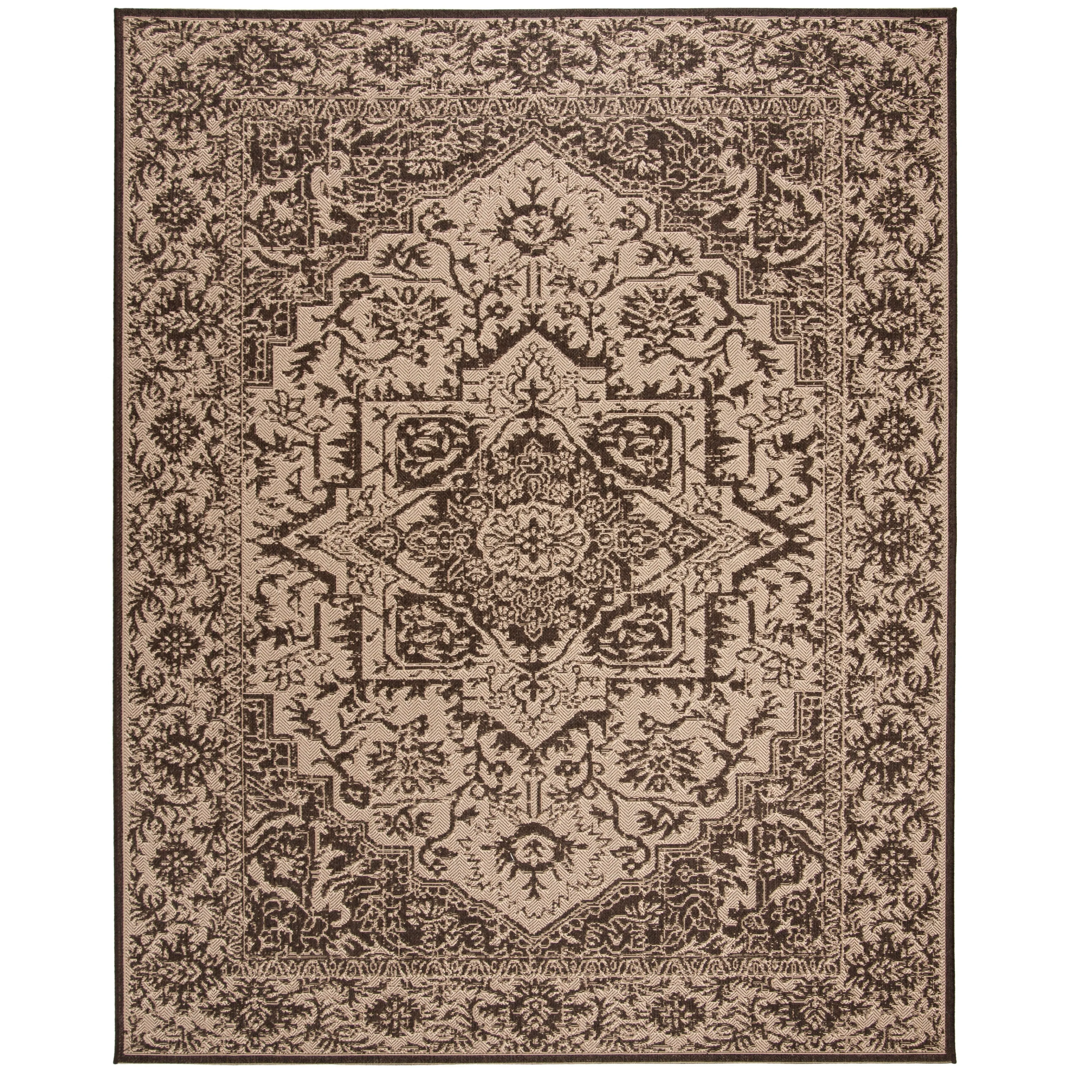 SAFAVIEH Beach House Pouline Indoor/ Outdoor Waterproof Patio Backyard Rug