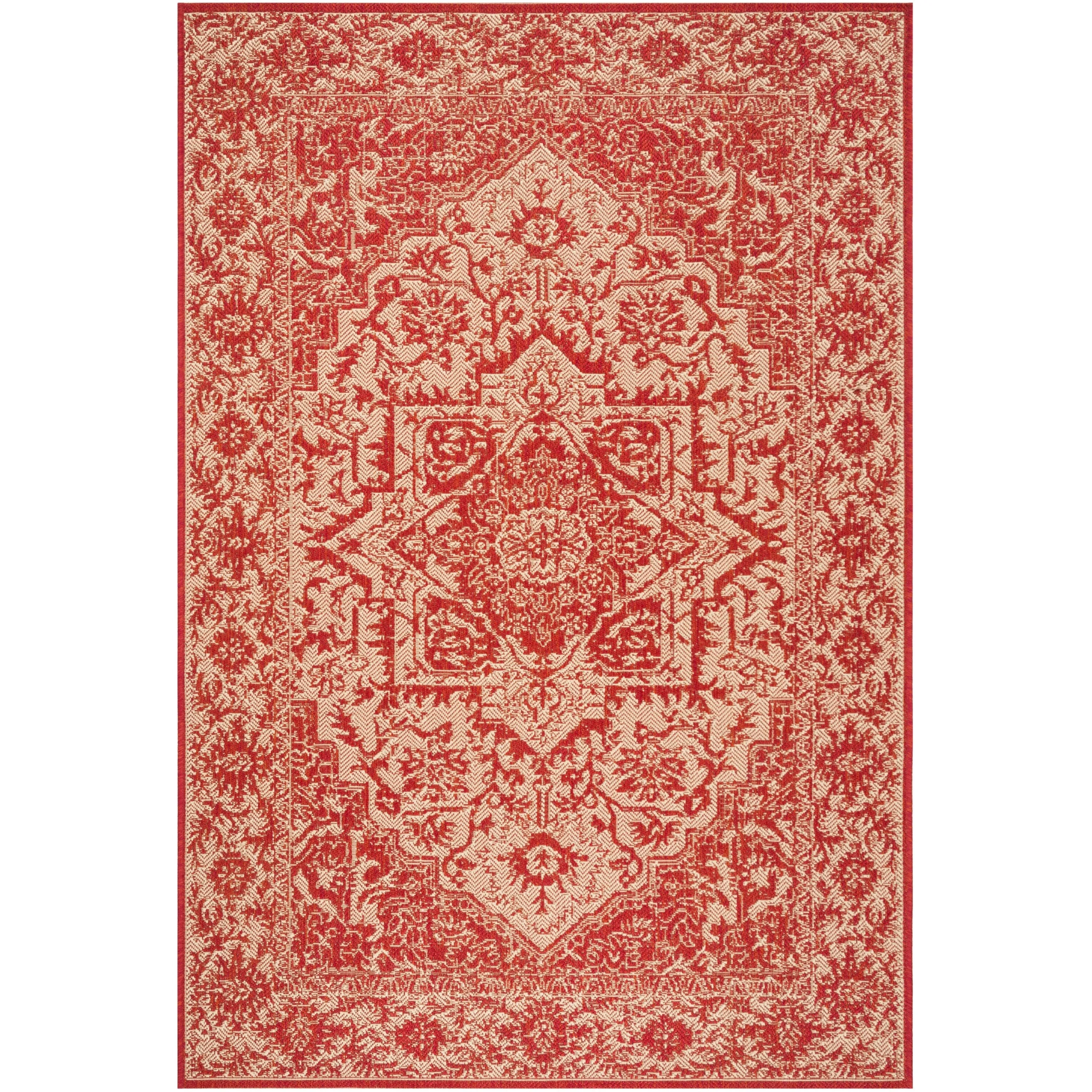 SAFAVIEH Beach House Pouline Indoor/ Outdoor Waterproof Patio Backyard Rug