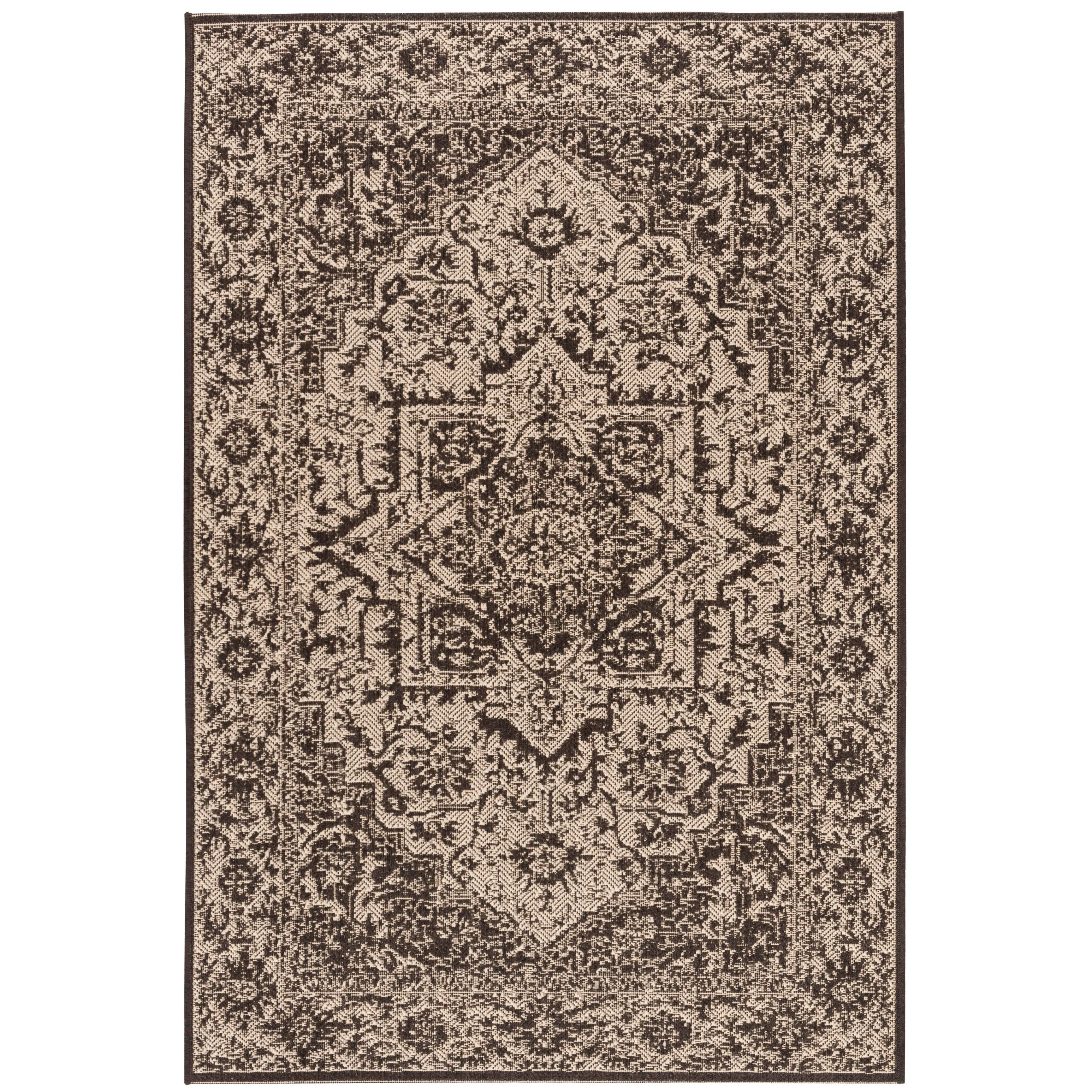 SAFAVIEH Beach House Pouline Indoor/ Outdoor Waterproof Patio Backyard Rug
