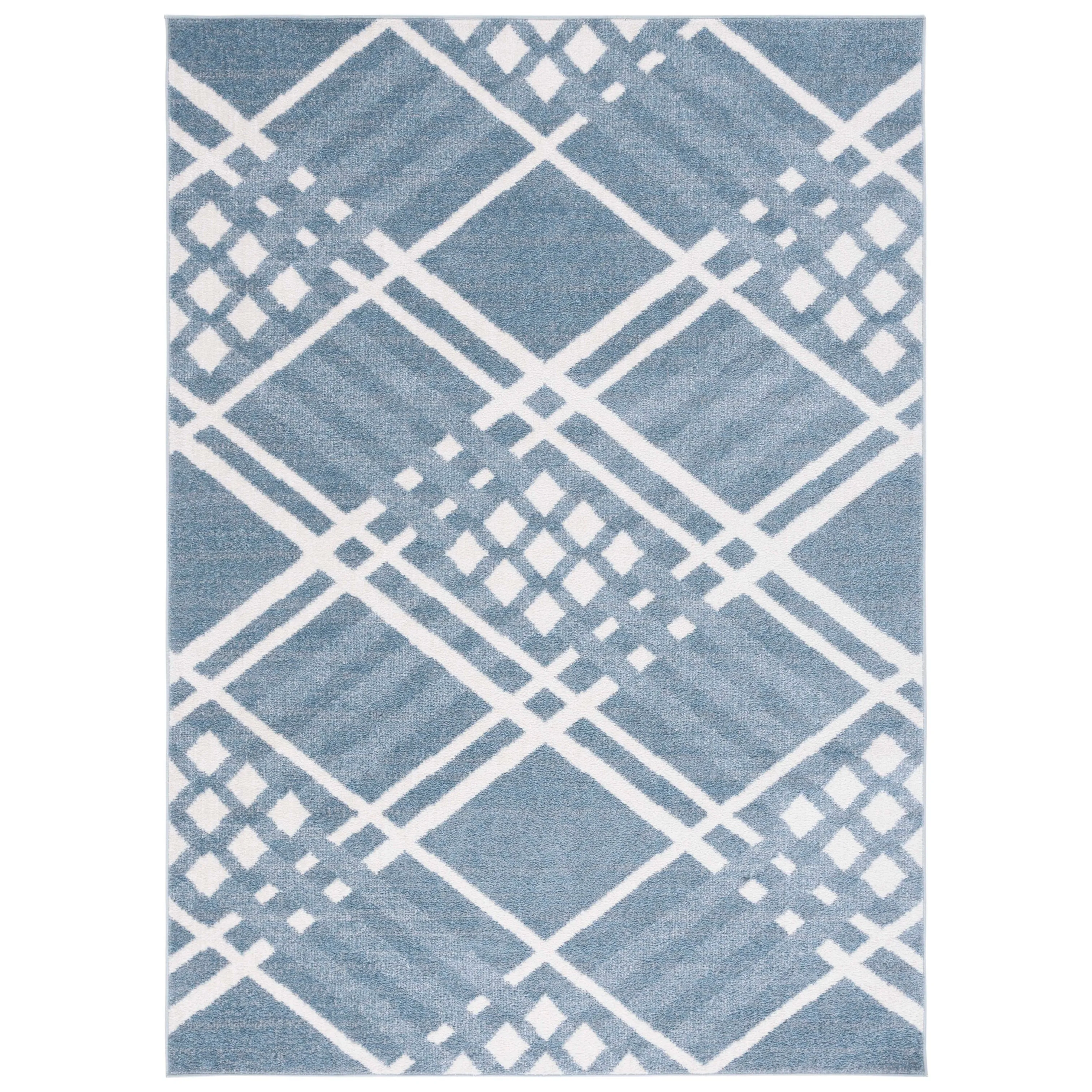 SAFAVIEH Blair Machine Washable Ruchama Slip Resistant Geometric Rug