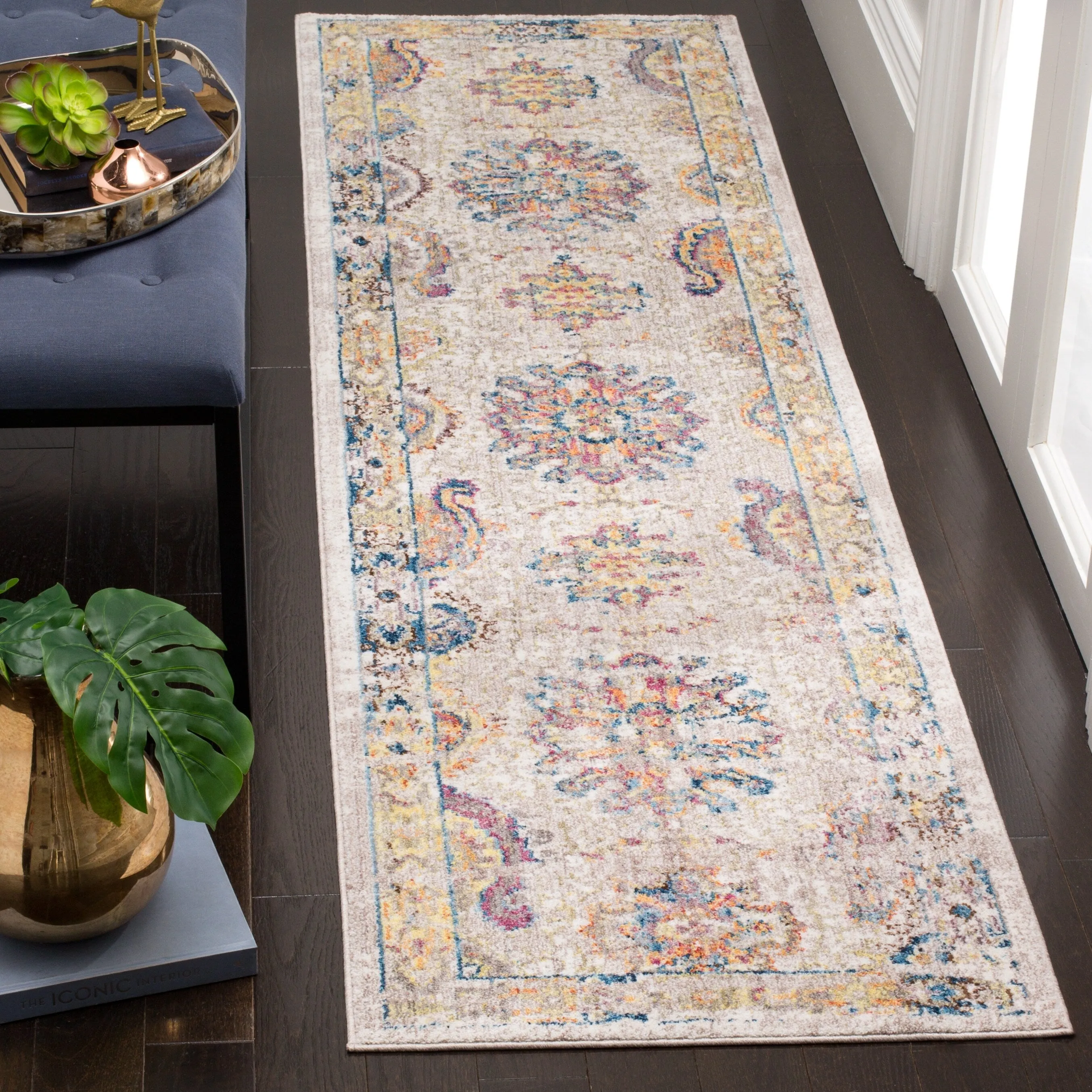 SAFAVIEH Bristol Yvetta Vintage Boho Oriental Polyester Rug