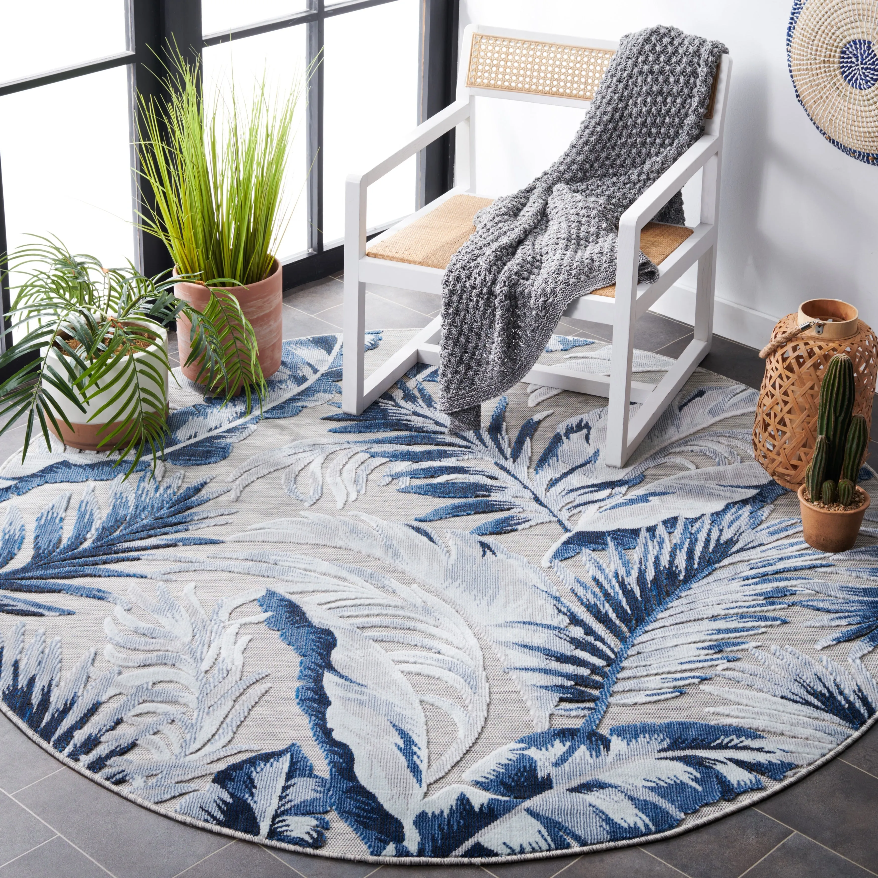 SAFAVIEH Cabana Giusta Indoor/ Outdoor Waterproof Rug