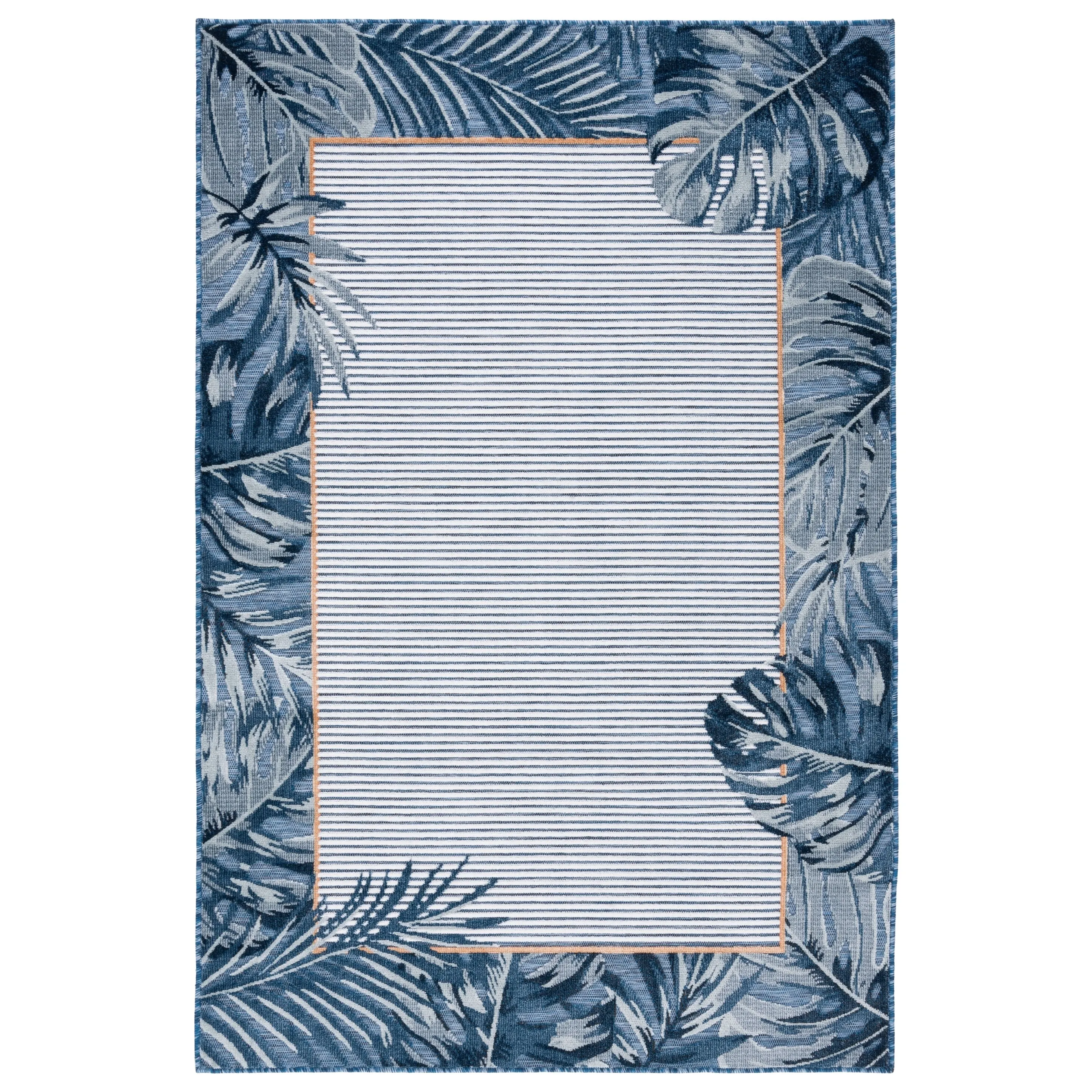 SAFAVIEH Cabana Raluca Indoor/ Outdoor Tropical Border Rug