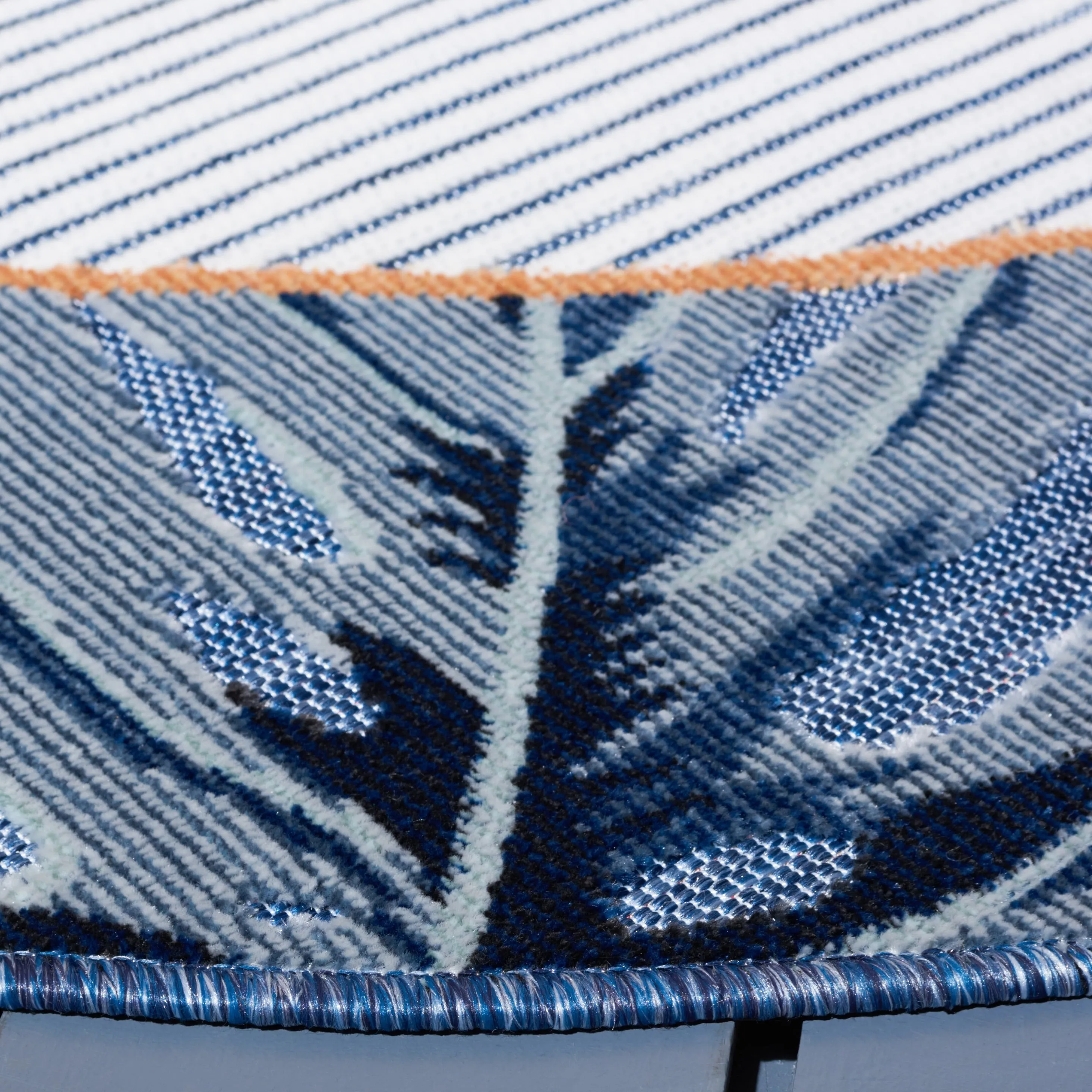SAFAVIEH Cabana Raluca Indoor/ Outdoor Tropical Border Rug