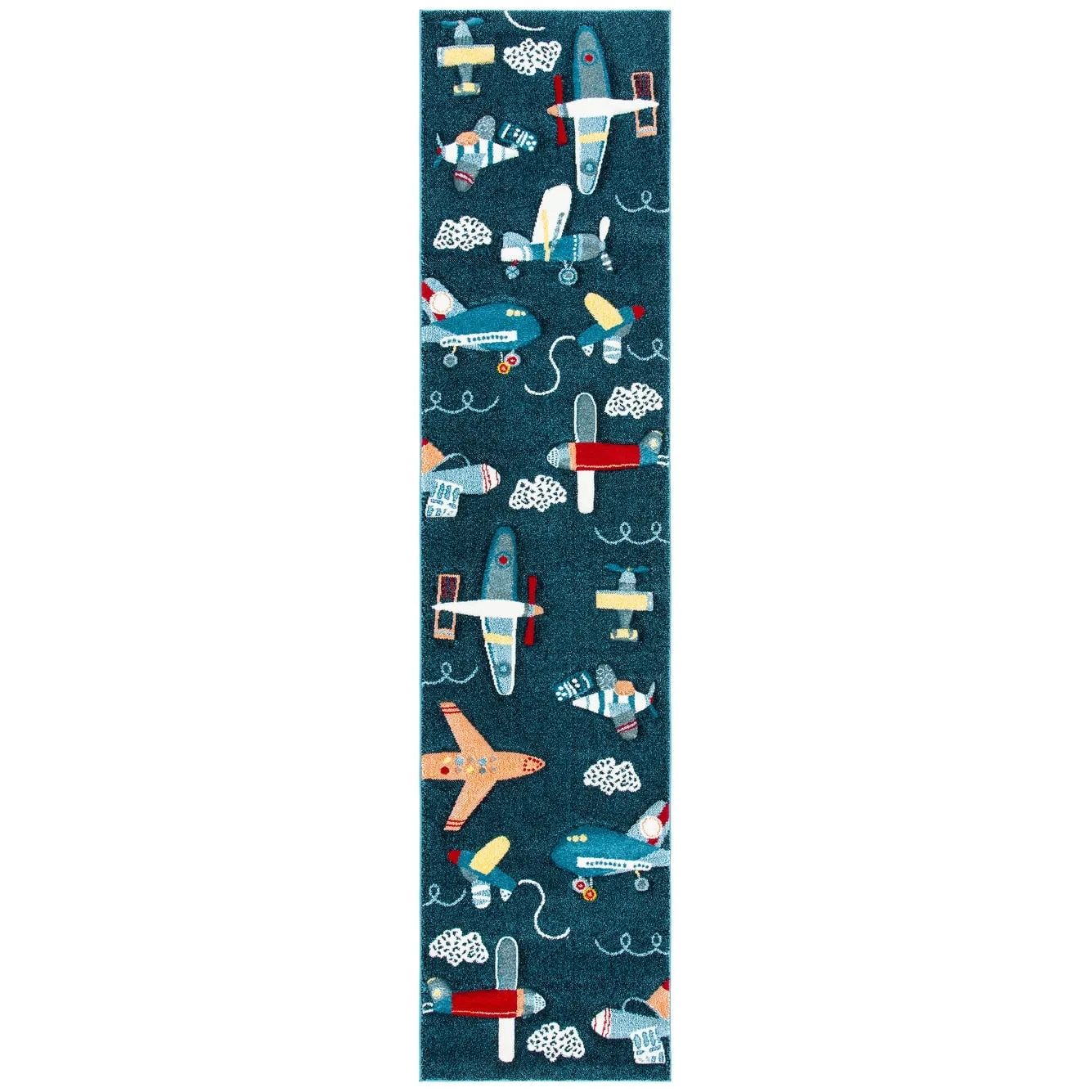 SAFAVIEH Carousel Kids Mindra Airplane Rug