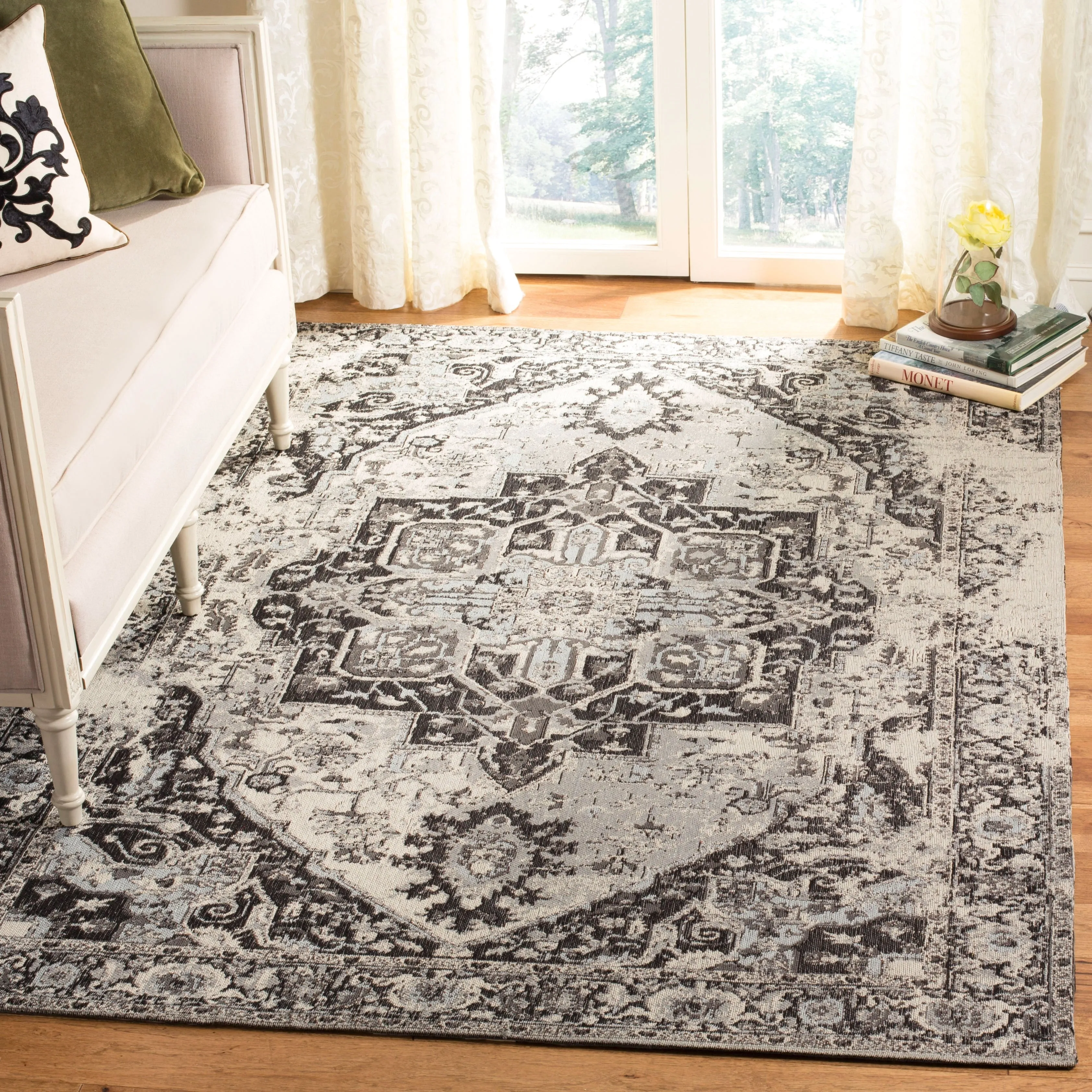SAFAVIEH Classic Vintage Boho Aishah Boho Oriental Cotton Rug