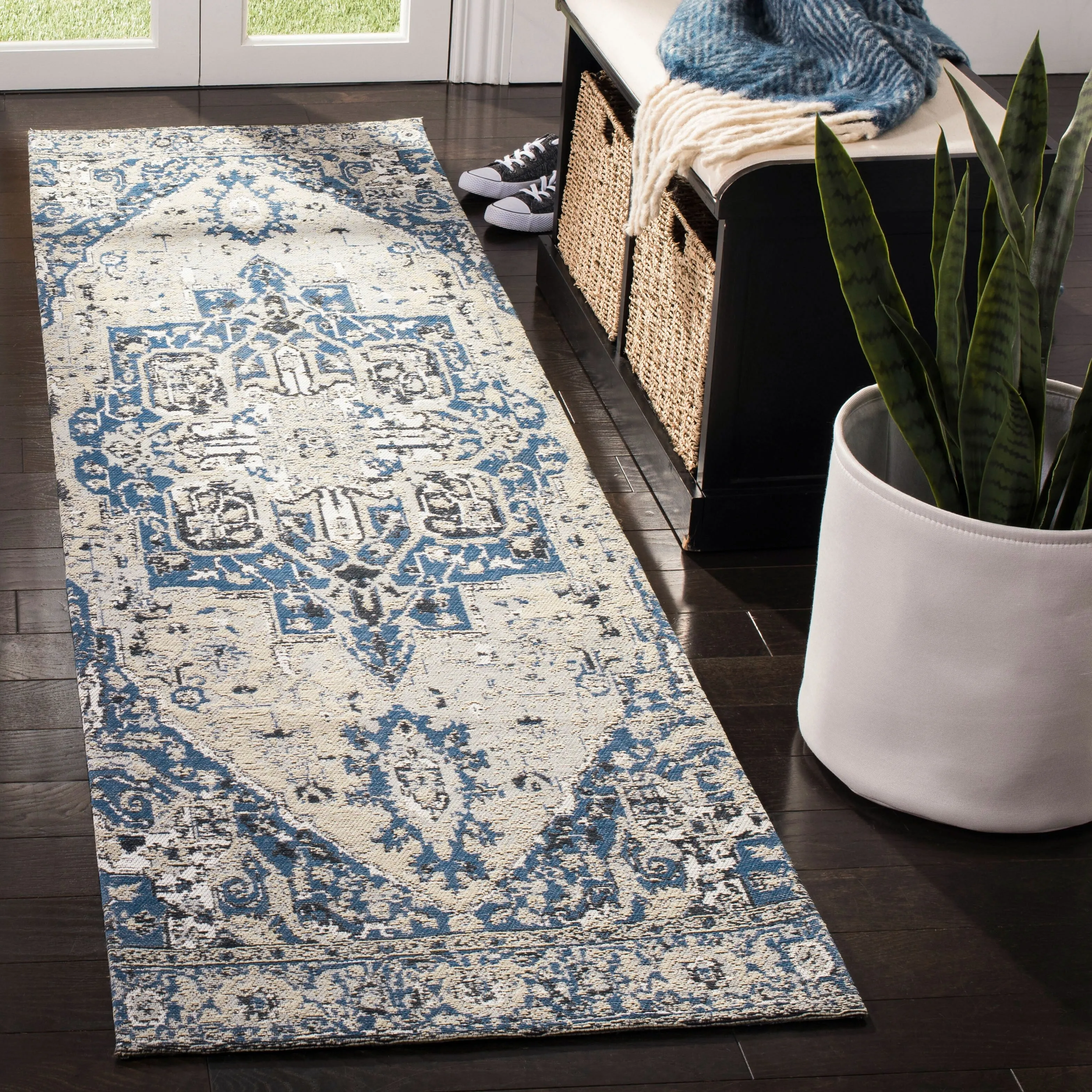 SAFAVIEH Classic Vintage Boho Aishah Boho Oriental Cotton Rug