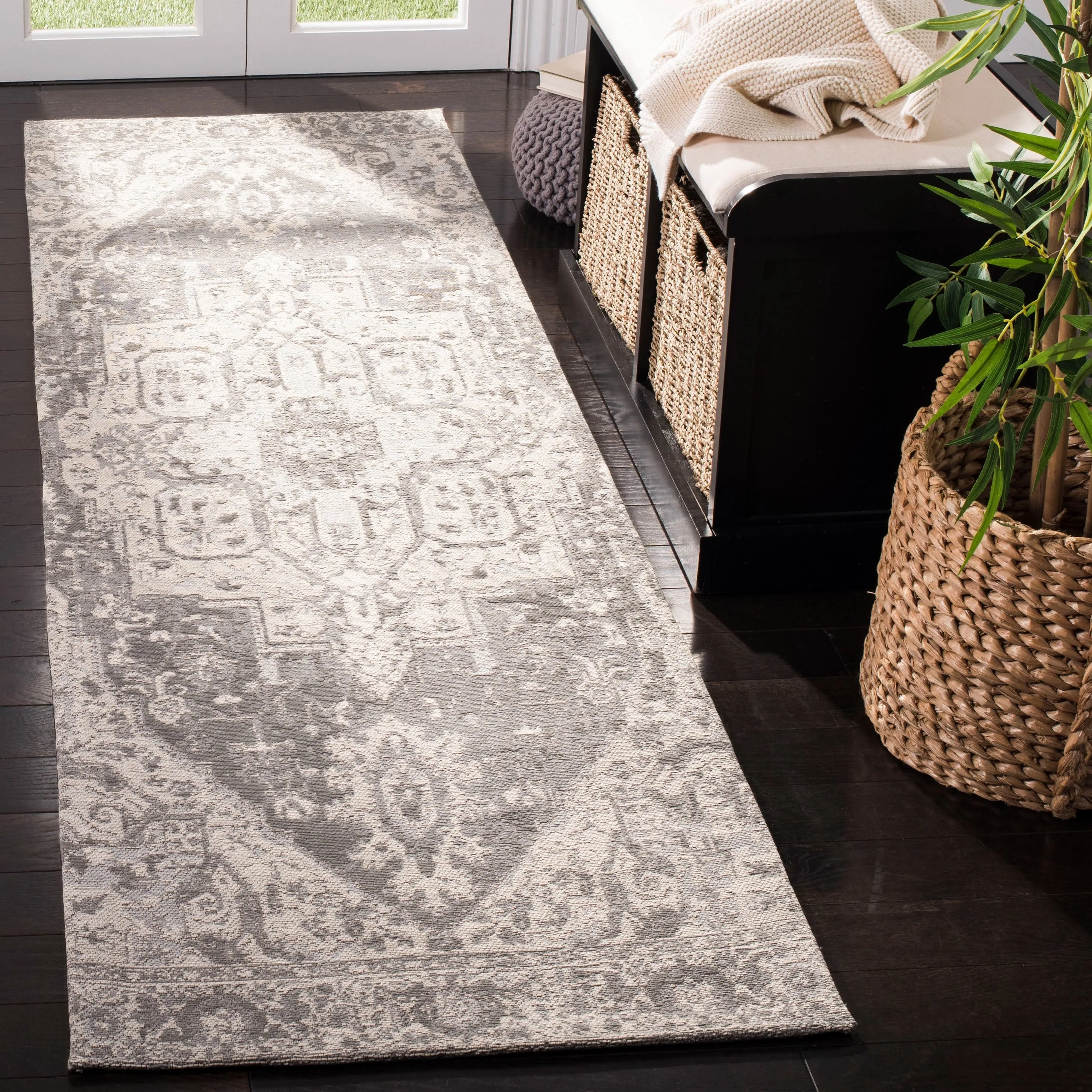 SAFAVIEH Classic Vintage Boho Aishah Boho Oriental Cotton Rug