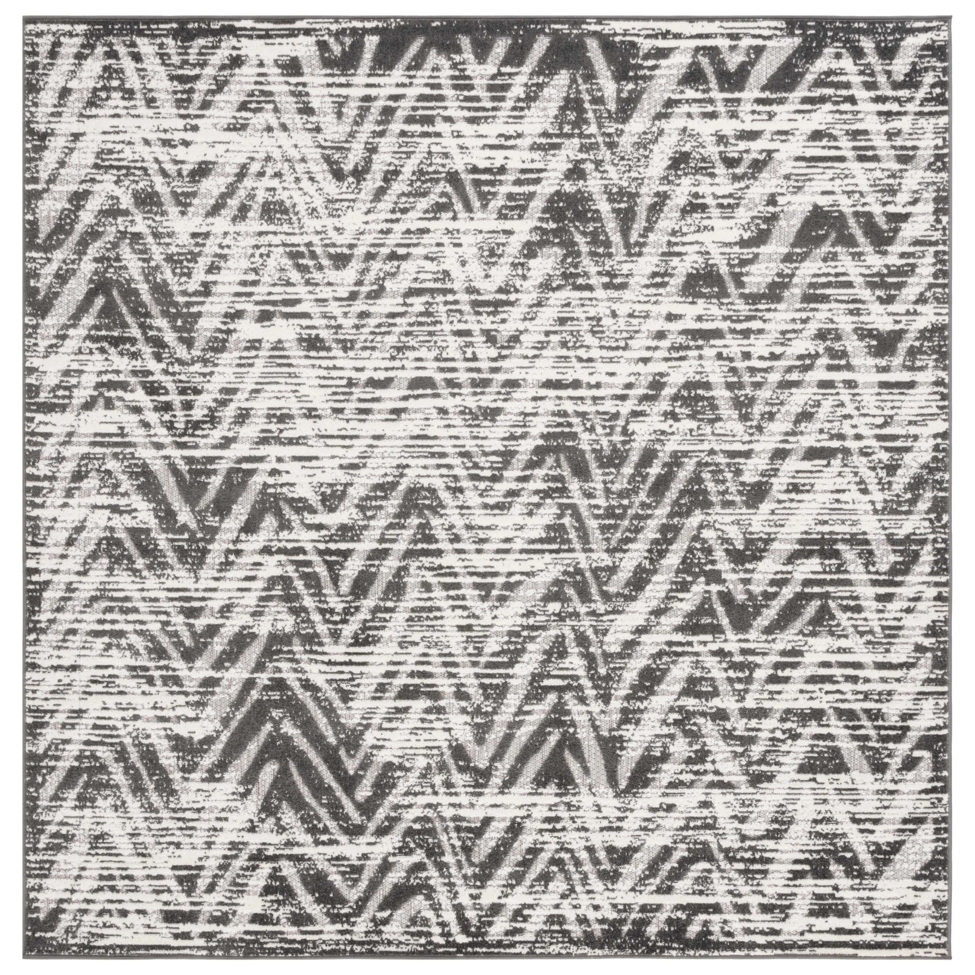 SAFAVIEH Cottage Eibhlis Chevron Waterproof Patio Backyard Rug