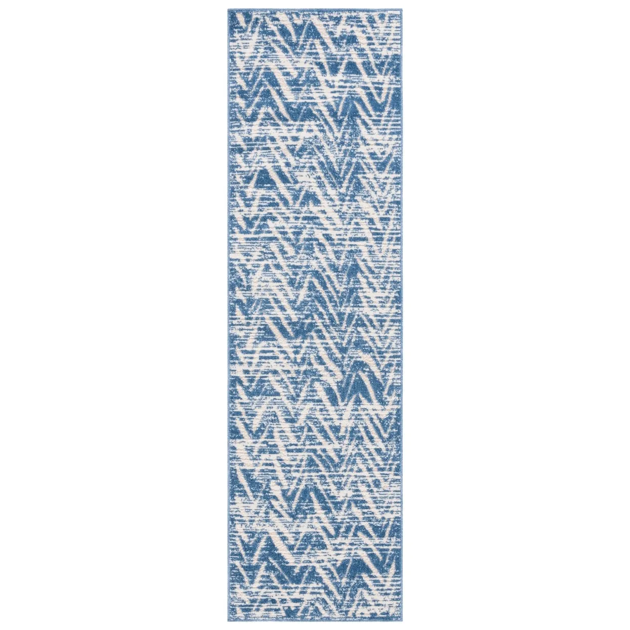 SAFAVIEH Cottage Eibhlis Chevron Waterproof Patio Backyard Rug