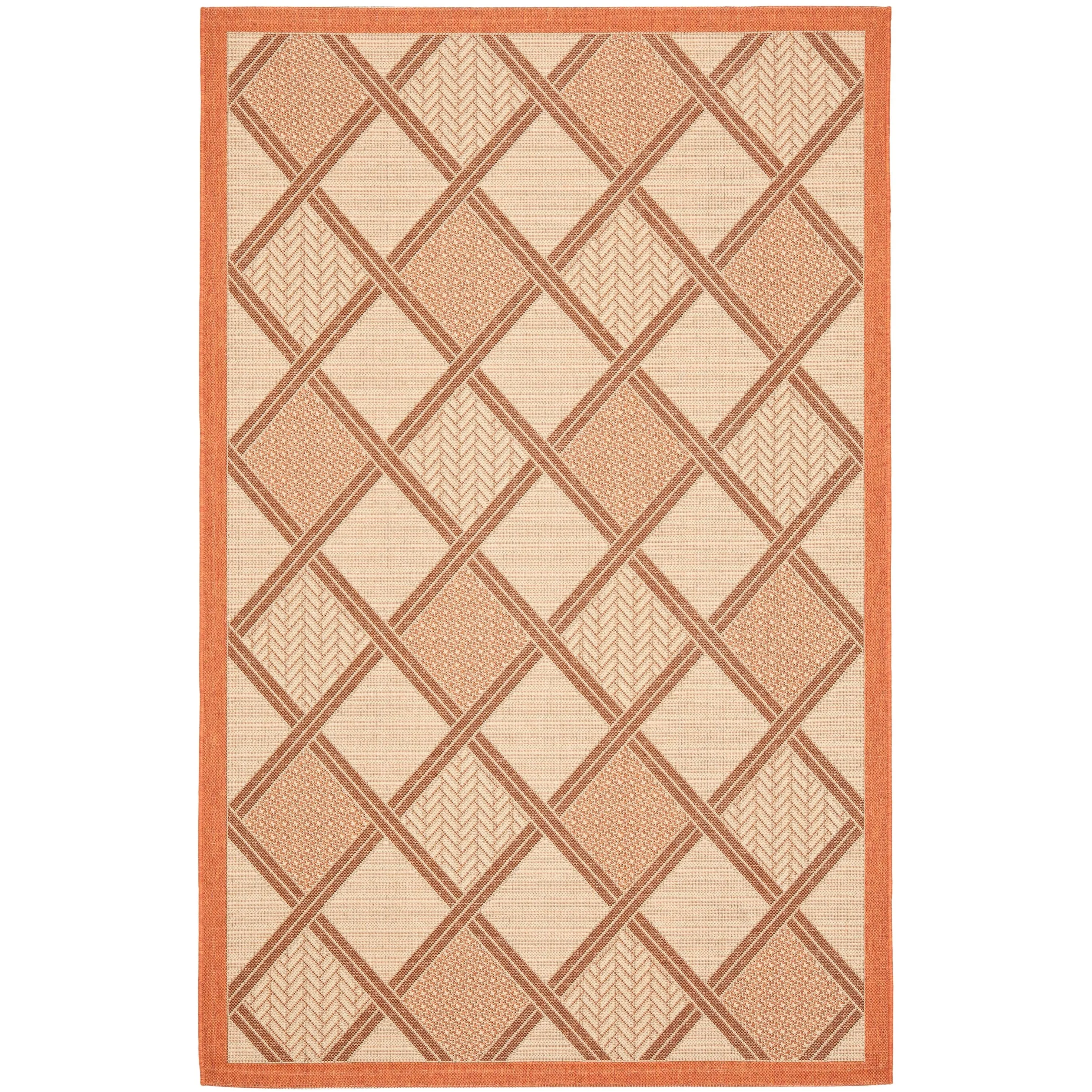 SAFAVIEH Courtyard Darlyne Indoor/ Outdoor Waterproof Patio Backyard Rug