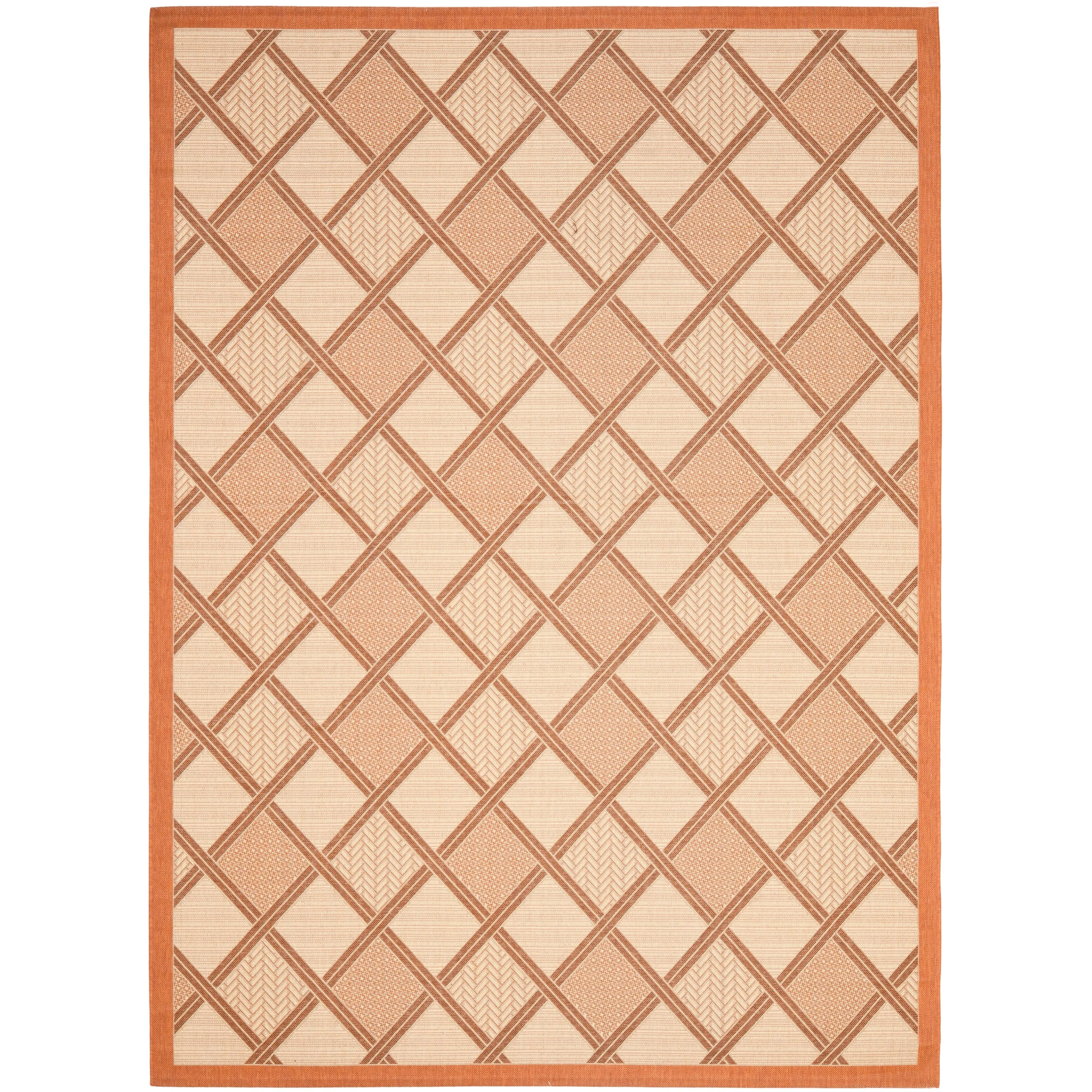 SAFAVIEH Courtyard Darlyne Indoor/ Outdoor Waterproof Patio Backyard Rug