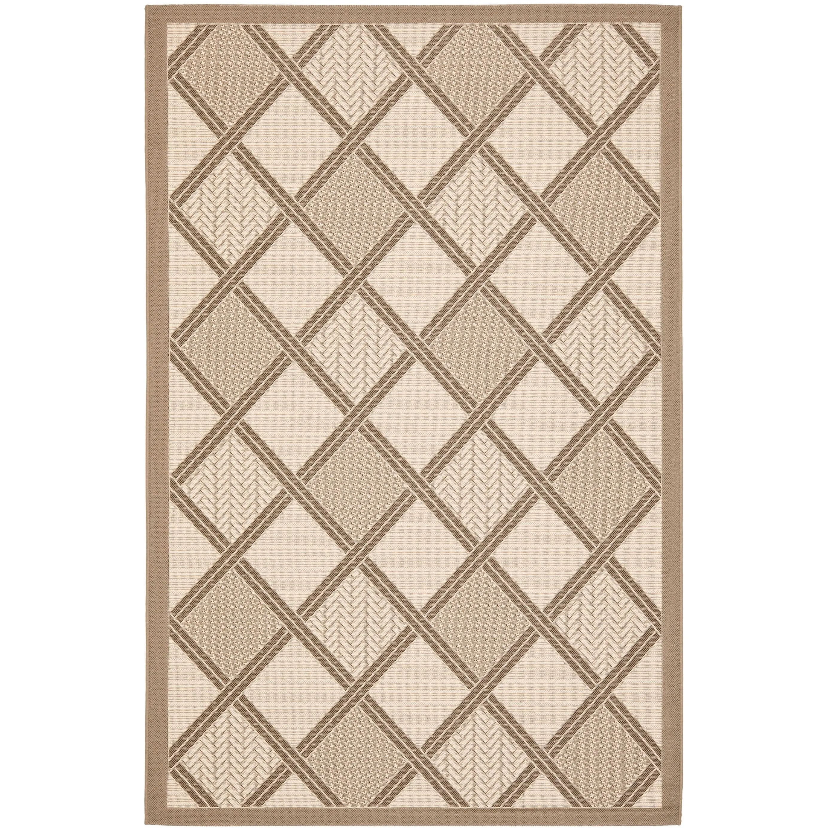 SAFAVIEH Courtyard Darlyne Indoor/ Outdoor Waterproof Patio Backyard Rug