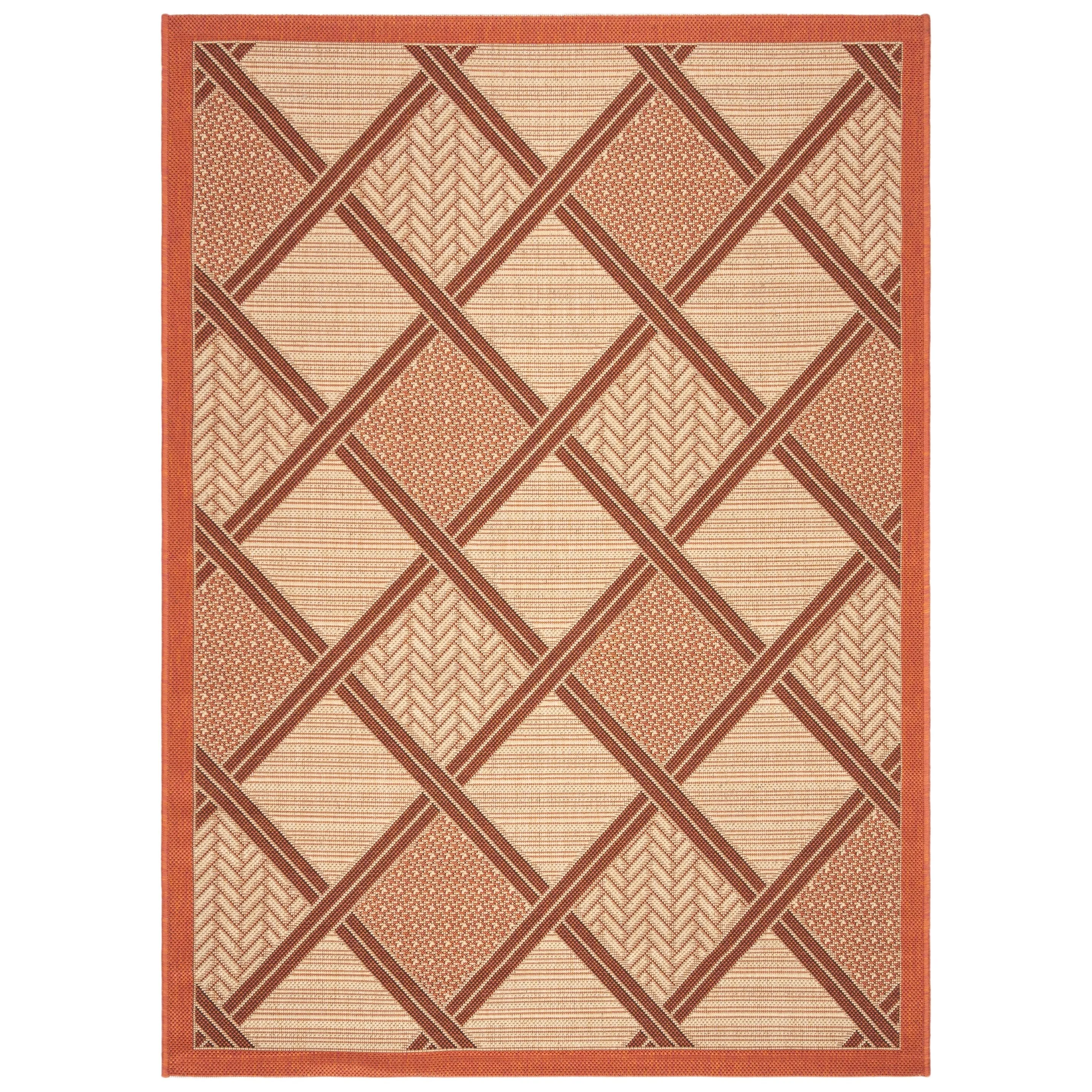 SAFAVIEH Courtyard Darlyne Indoor/ Outdoor Waterproof Patio Backyard Rug