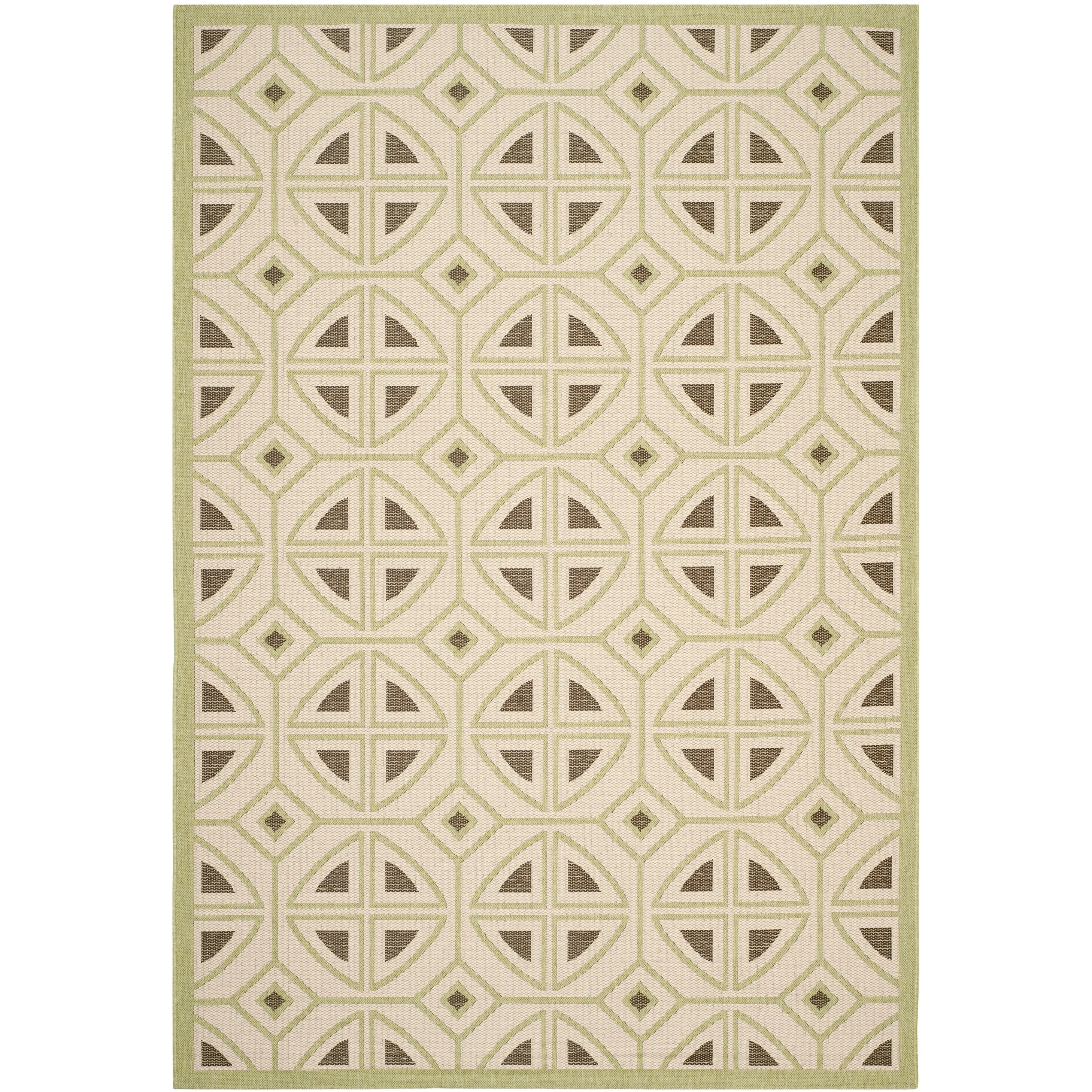 SAFAVIEH Courtyard Fatmire Indoor/ Outdoor Waterproof Patio Backyard Rug
