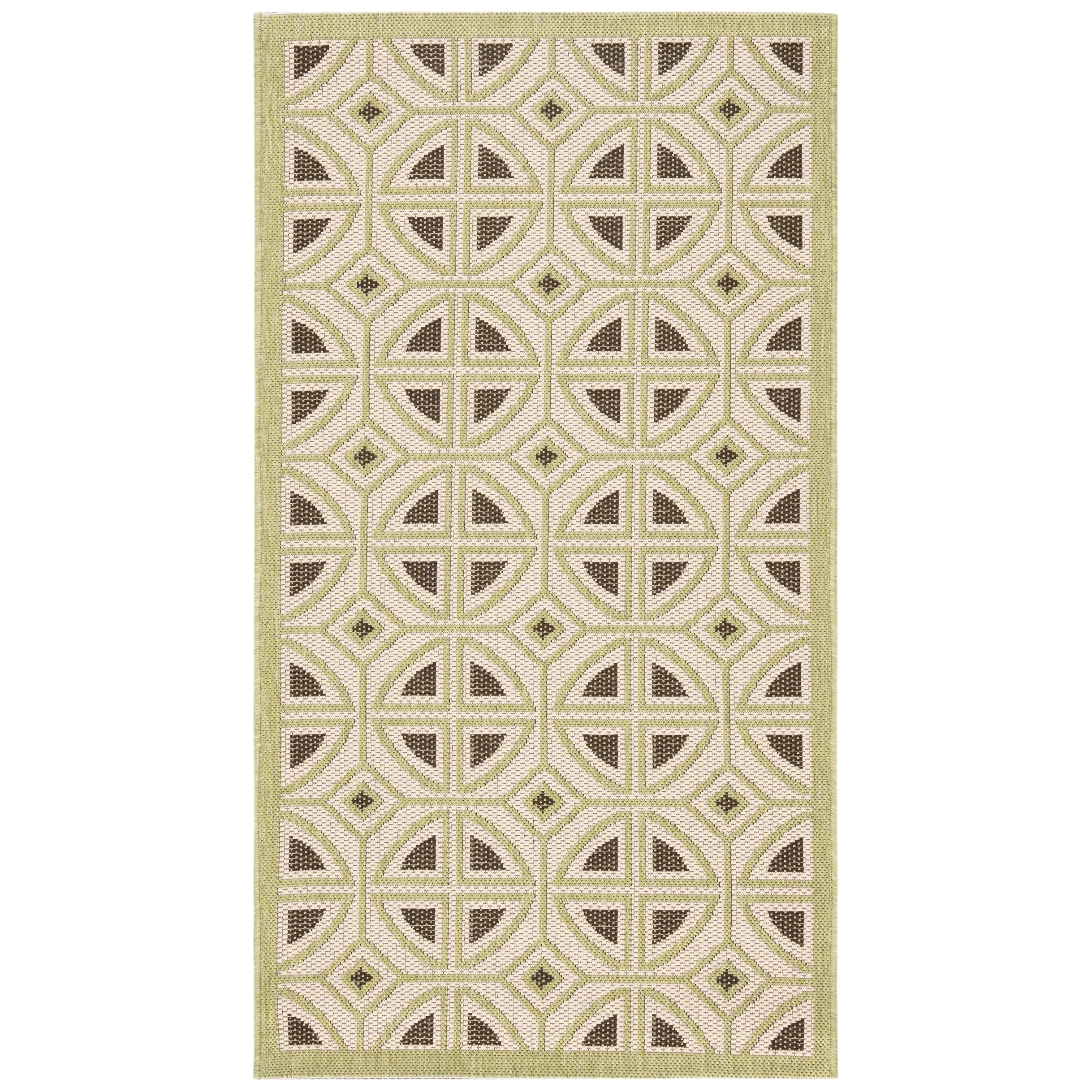 SAFAVIEH Courtyard Fatmire Indoor/ Outdoor Waterproof Patio Backyard Rug