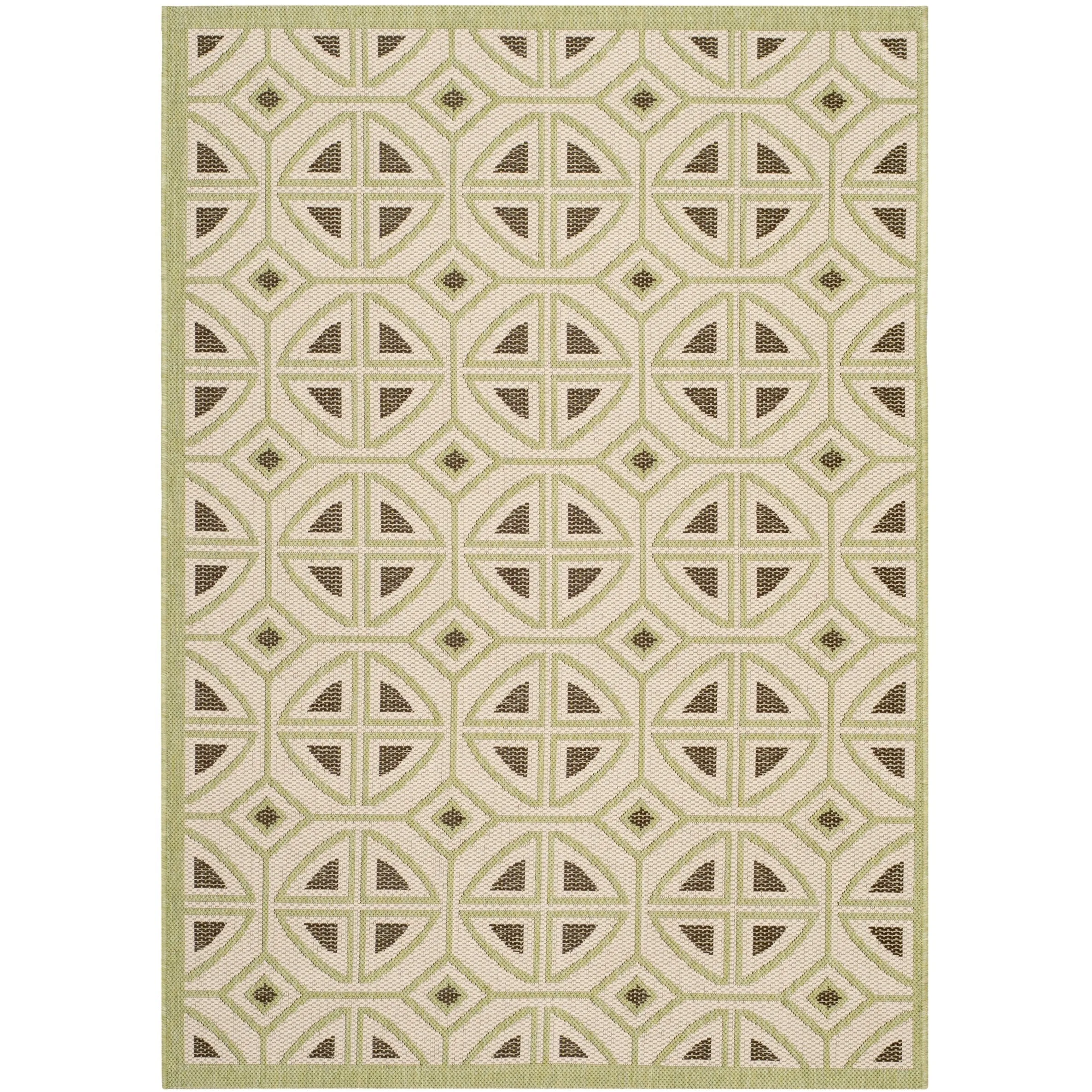SAFAVIEH Courtyard Fatmire Indoor/ Outdoor Waterproof Patio Backyard Rug