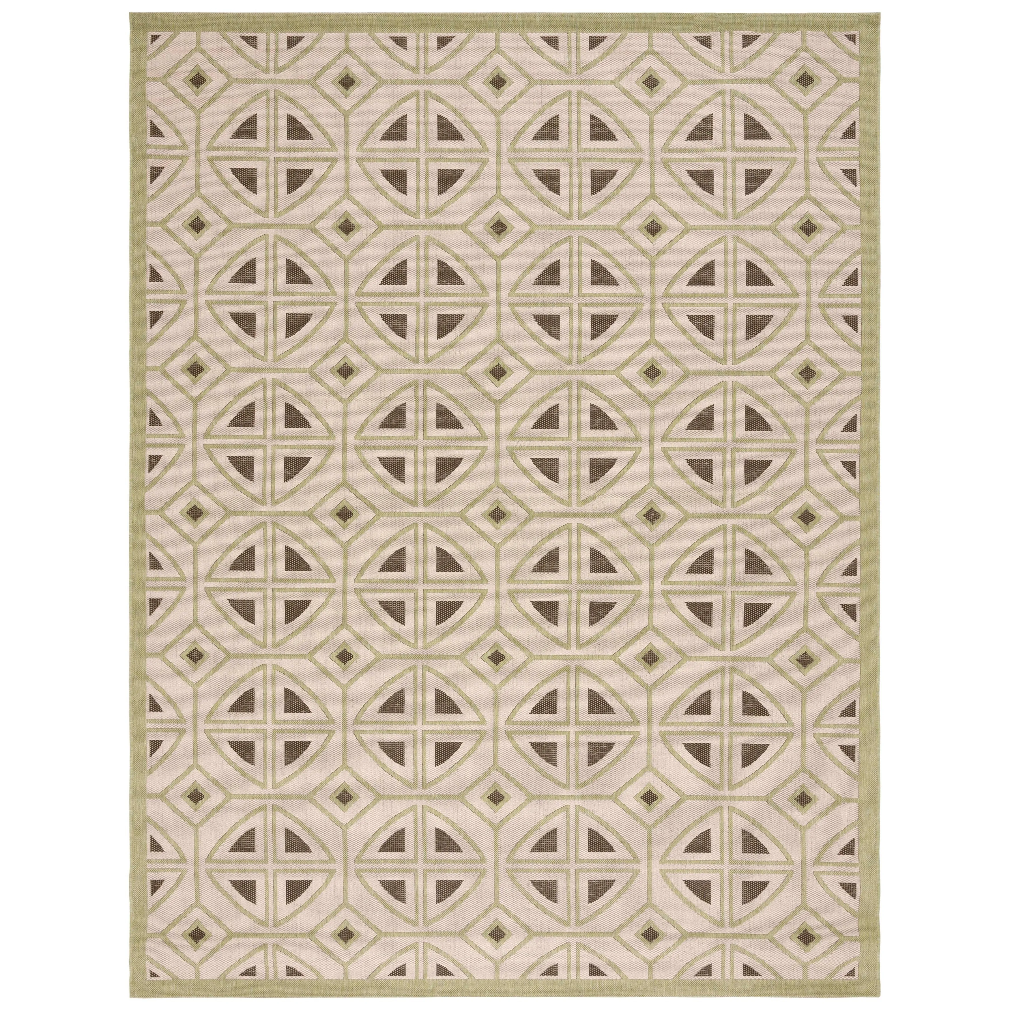 SAFAVIEH Courtyard Fatmire Indoor/ Outdoor Waterproof Patio Backyard Rug
