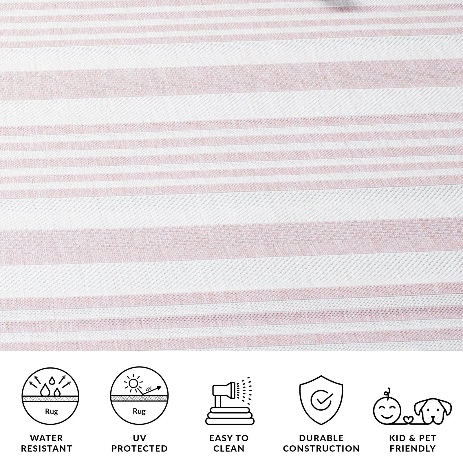 SAFAVIEH Courtyard Grietje Indoor /Outdoor Waterproof Patio Backyard Rug