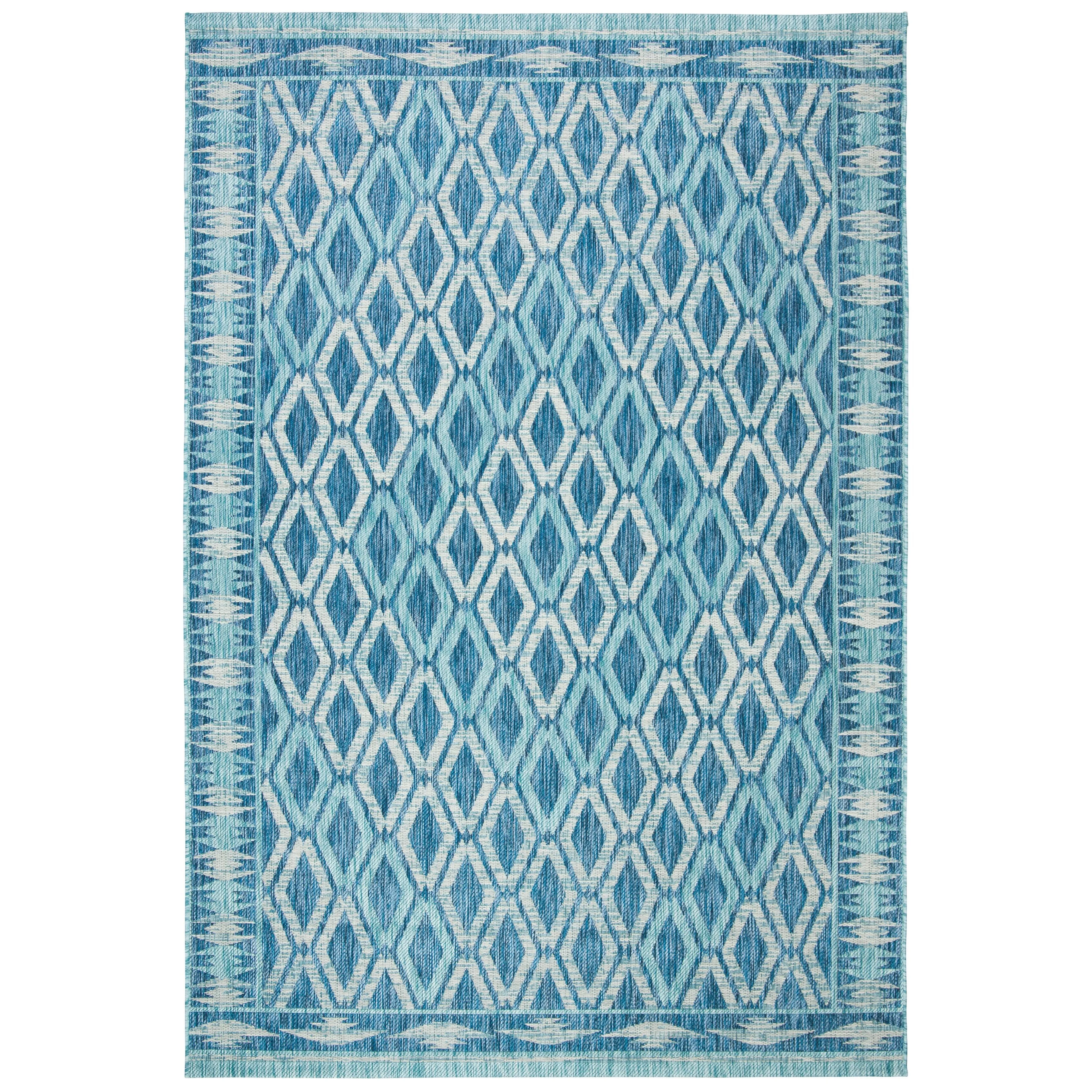 SAFAVIEH Courtyard Hannchen Indoor/ Outdoor Waterproof Patio Backyard Rug
