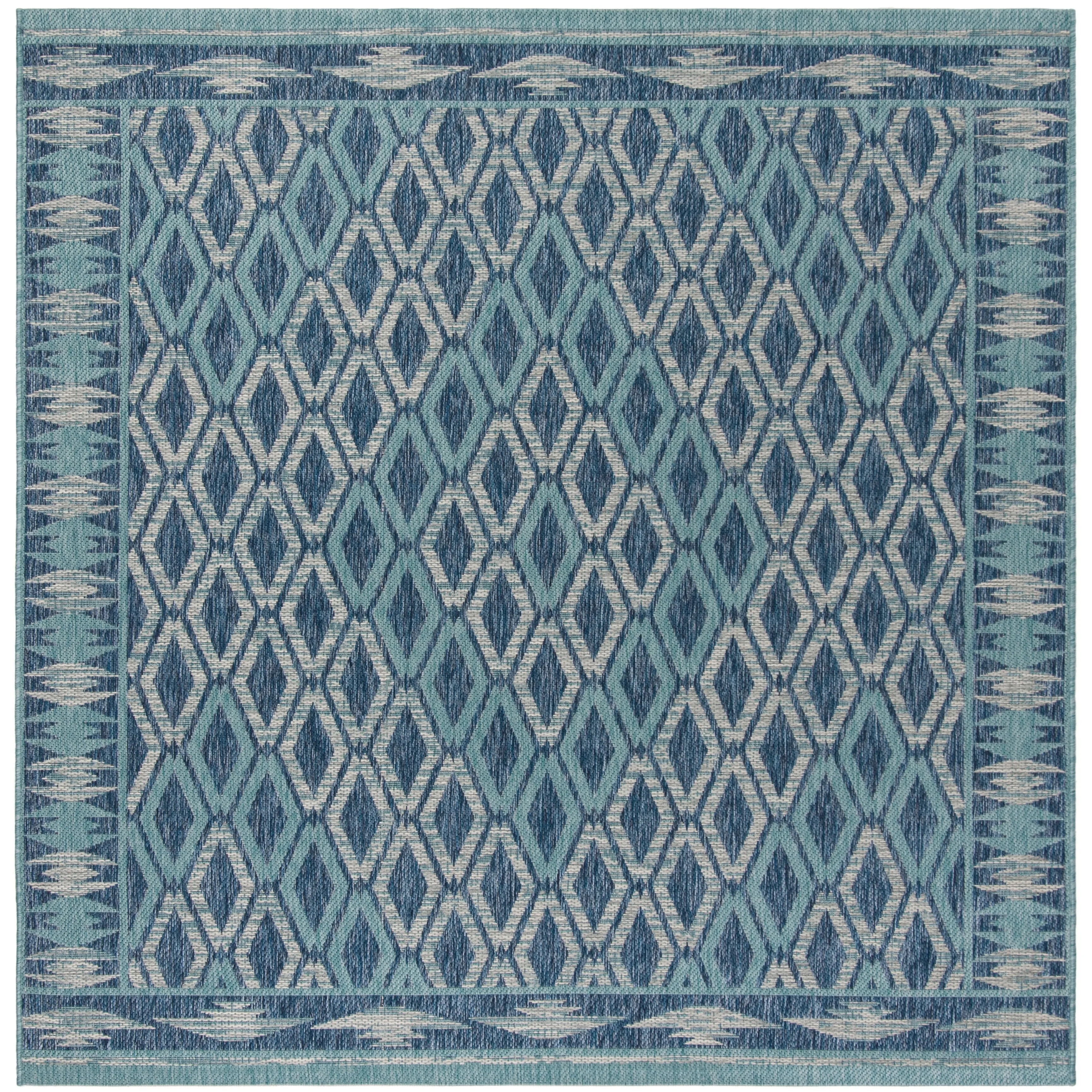 SAFAVIEH Courtyard Hannchen Indoor/ Outdoor Waterproof Patio Backyard Rug