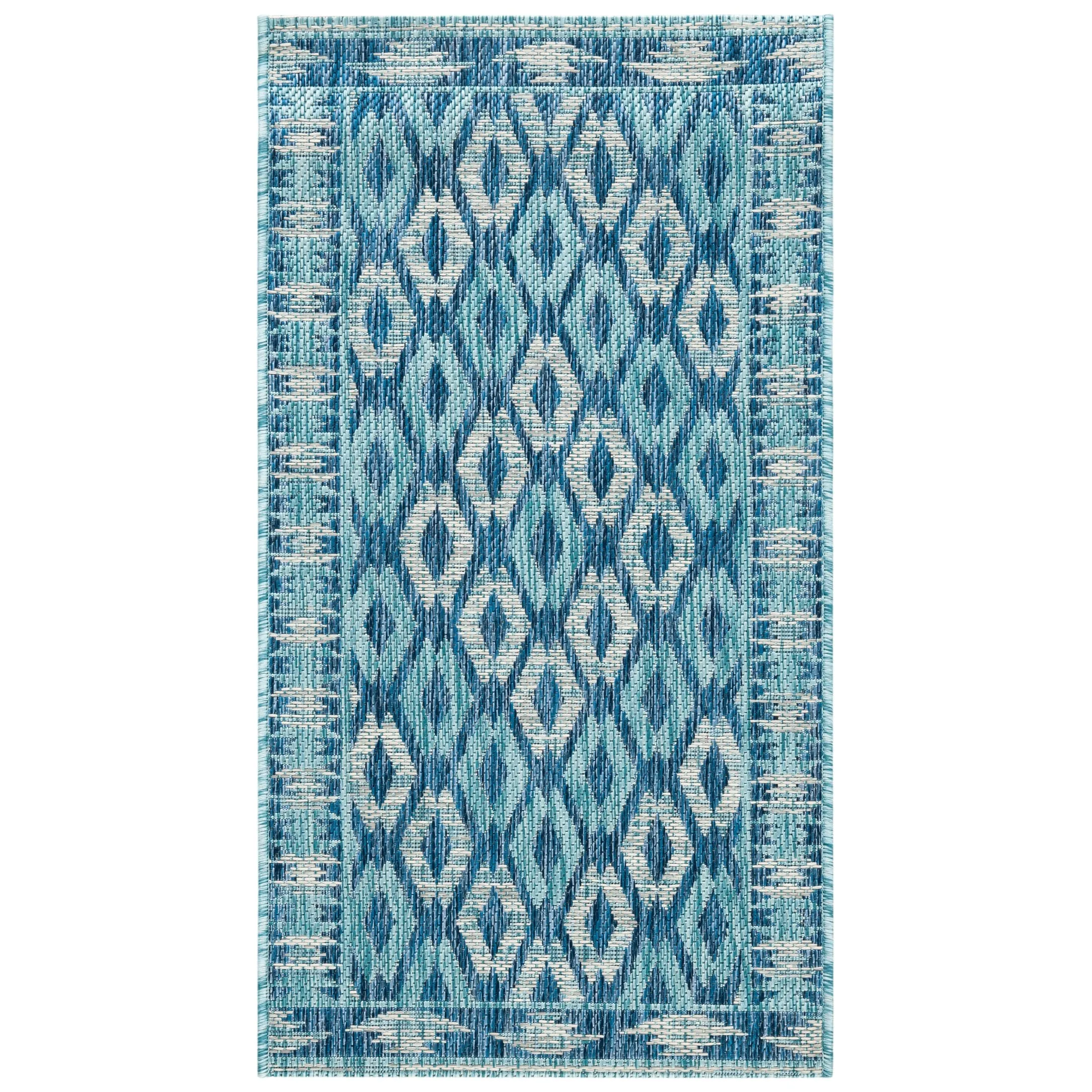 SAFAVIEH Courtyard Hannchen Indoor/ Outdoor Waterproof Patio Backyard Rug