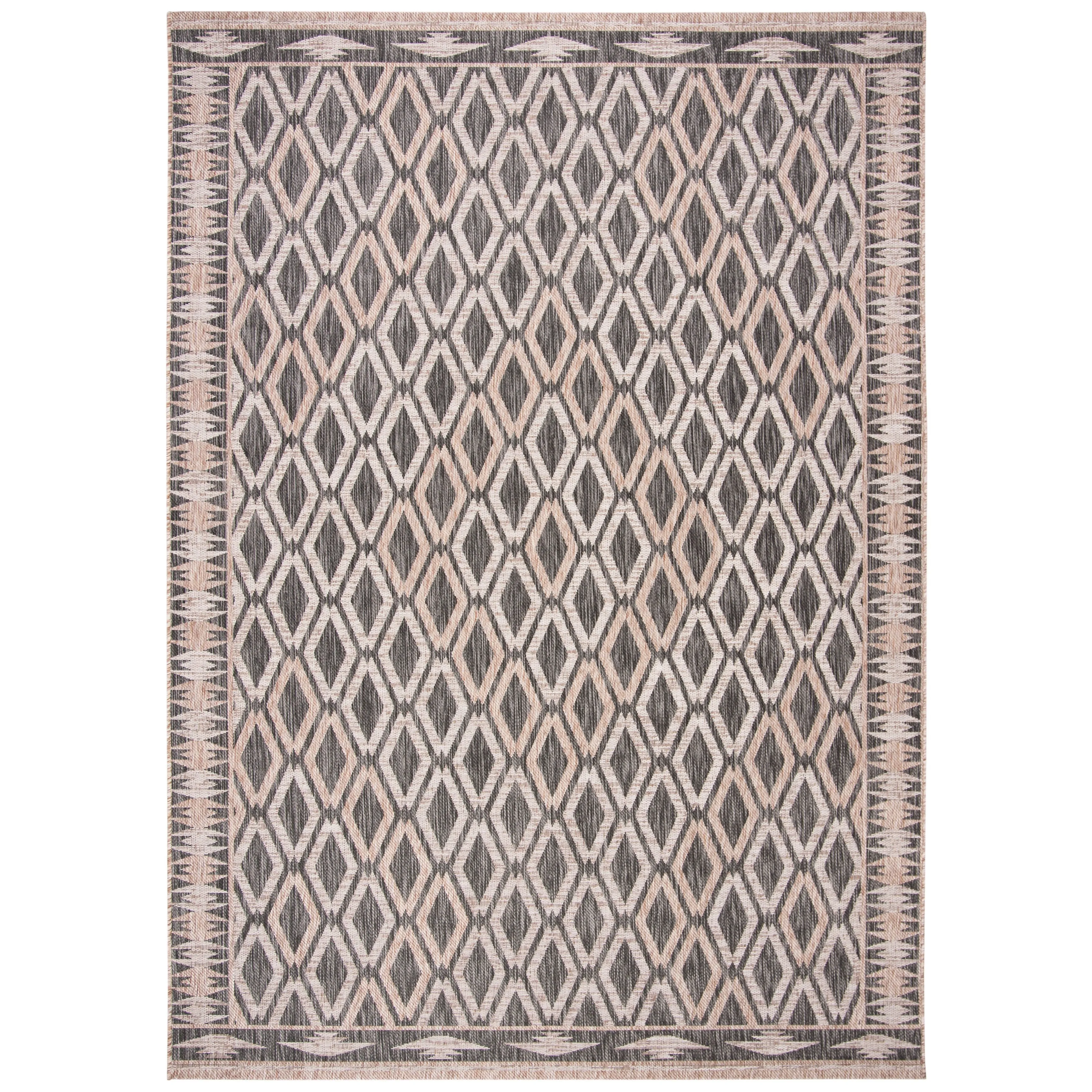 SAFAVIEH Courtyard Hannchen Indoor/ Outdoor Waterproof Patio Backyard Rug