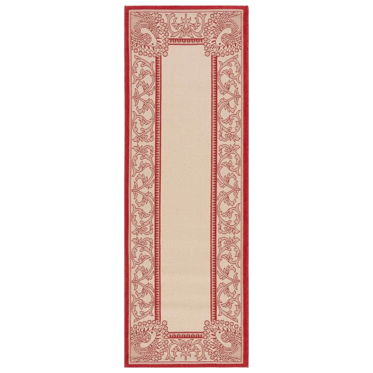 SAFAVIEH Courtyard Kitija Indoor/ Outdoor Waterproof Patio Backyard Rug