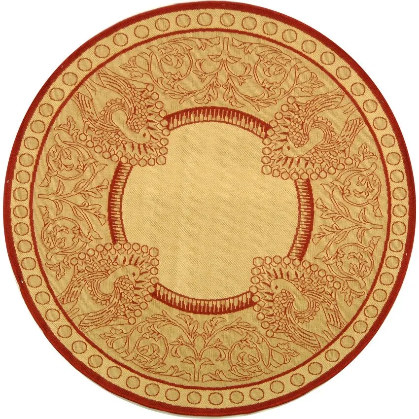 SAFAVIEH Courtyard Kitija Indoor/ Outdoor Waterproof Patio Backyard Rug