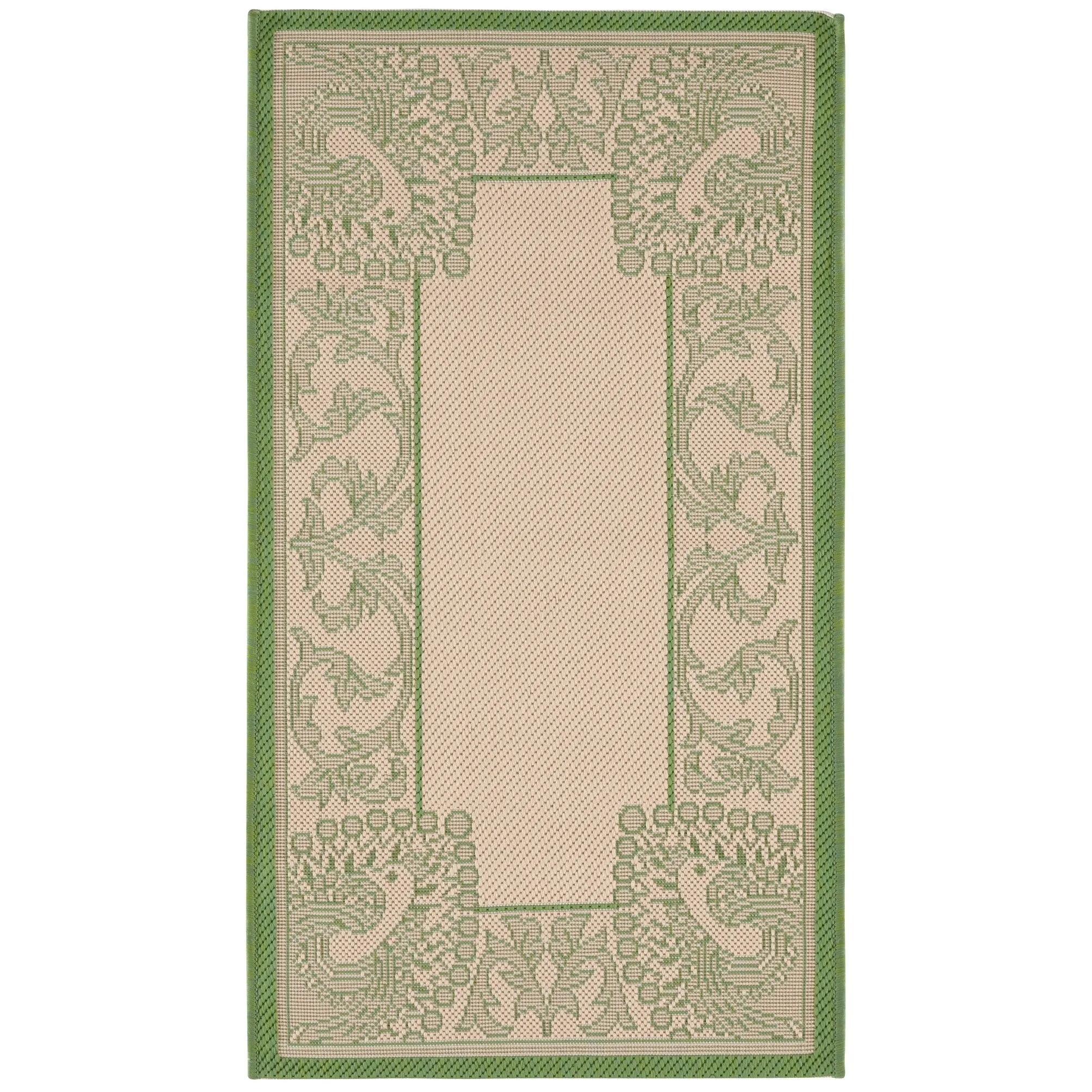 SAFAVIEH Courtyard Kitija Indoor/ Outdoor Waterproof Patio Backyard Rug