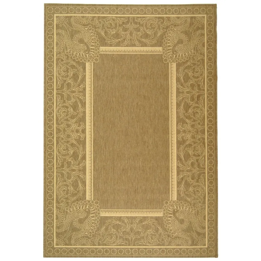 SAFAVIEH Courtyard Kitija Indoor/ Outdoor Waterproof Patio Backyard Rug