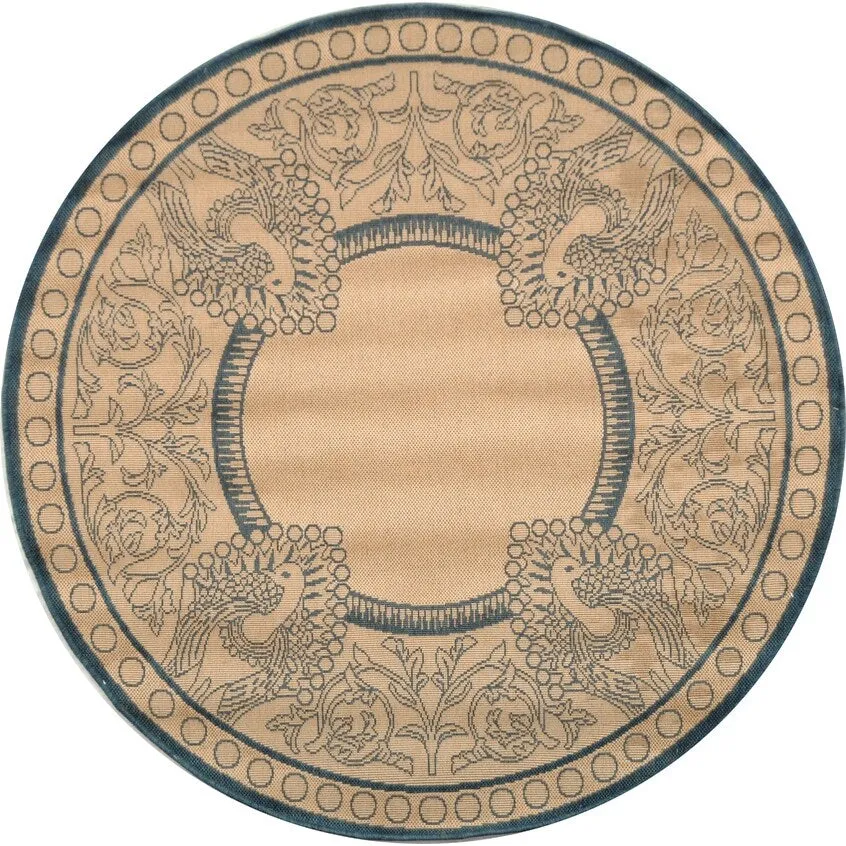 SAFAVIEH Courtyard Kitija Indoor/ Outdoor Waterproof Patio Backyard Rug