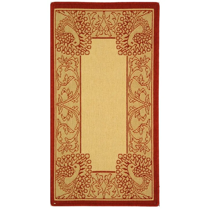 SAFAVIEH Courtyard Kitija Indoor/ Outdoor Waterproof Patio Backyard Rug