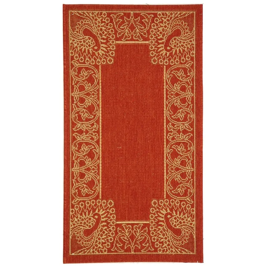 SAFAVIEH Courtyard Kitija Indoor/ Outdoor Waterproof Patio Backyard Rug